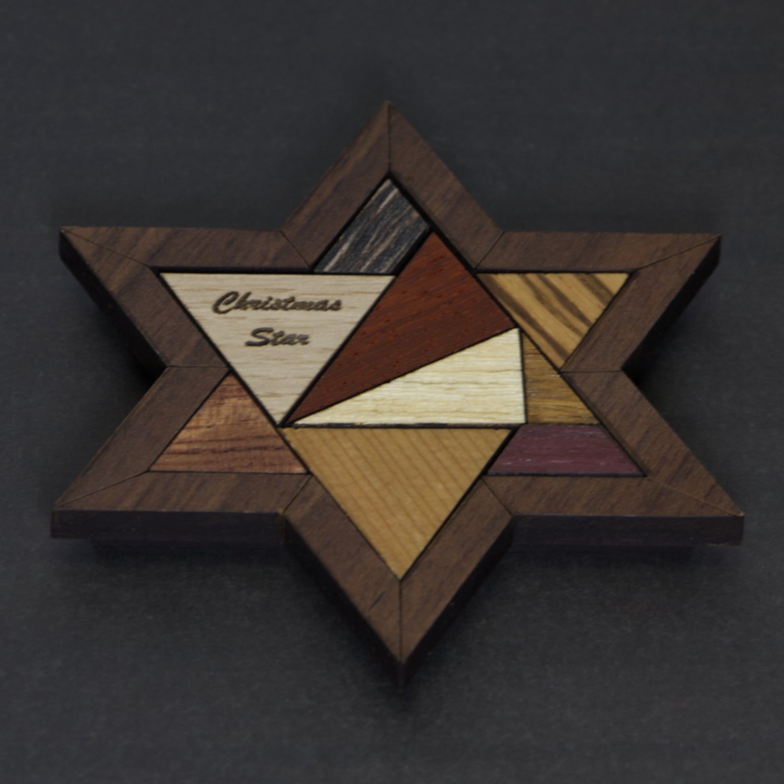 Christmas Star Minipuzzle - Level 8 - Siebenstein Spiele