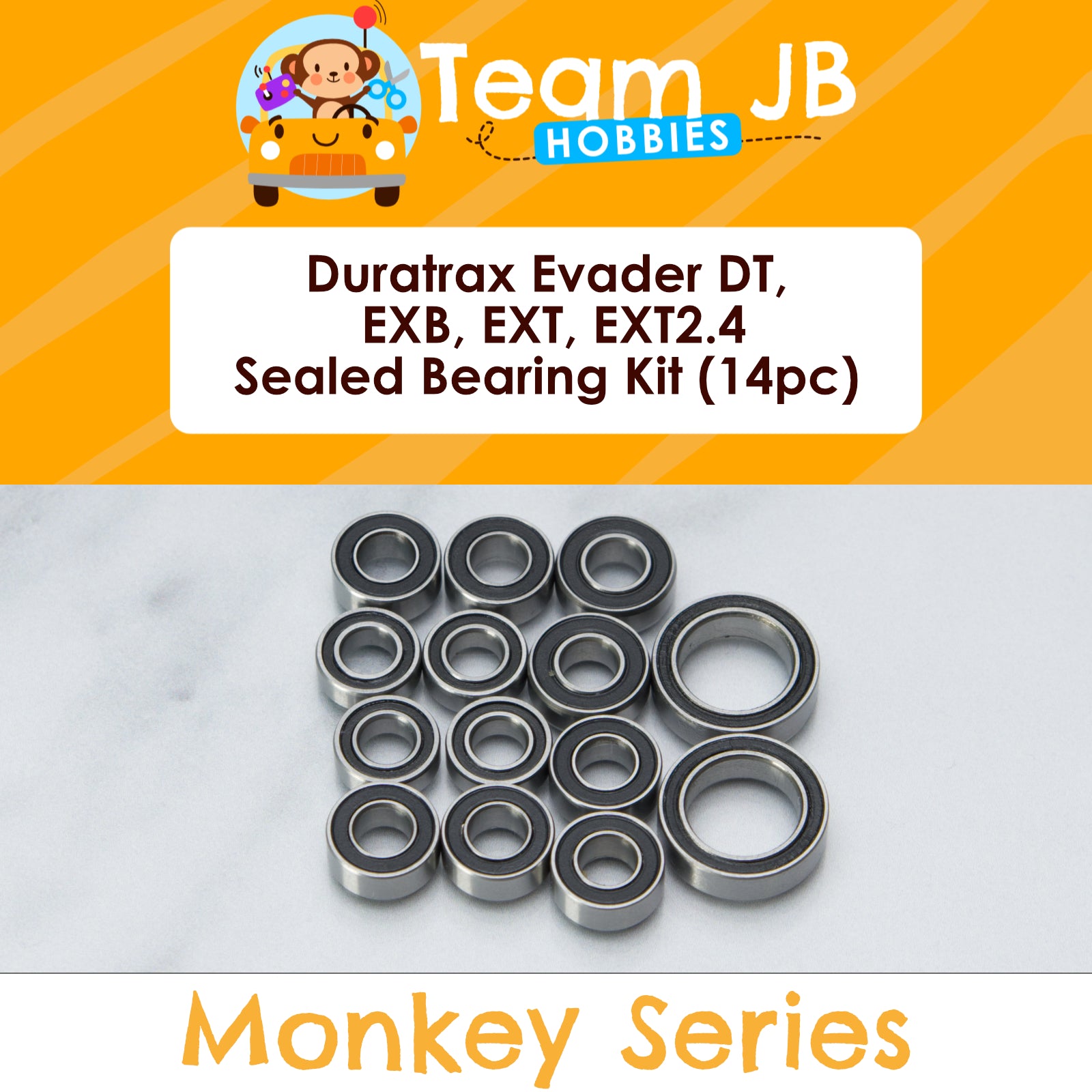 Duratrax Evader DT, EXB, EXT, EXT2.4 - Sealed Bearing Kit