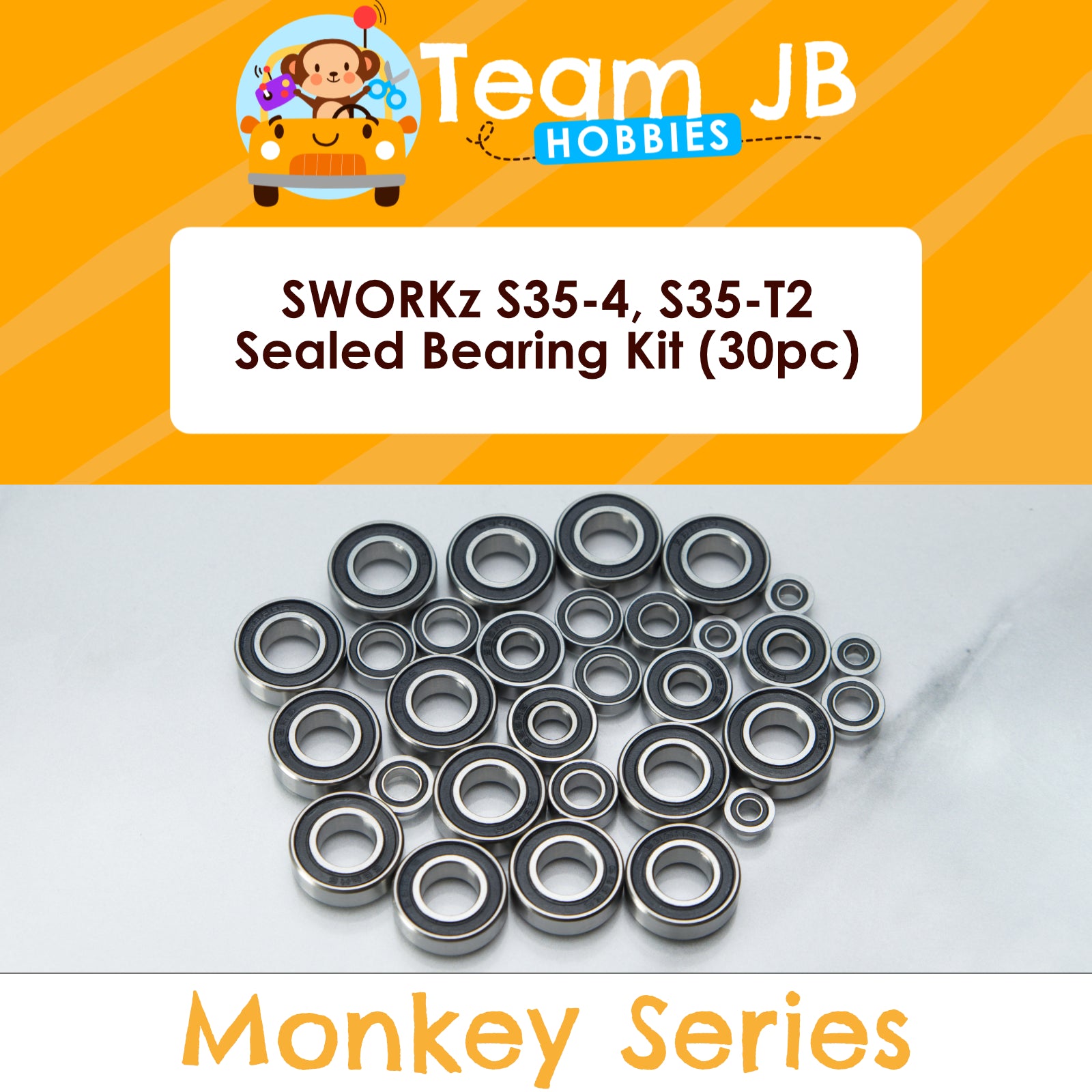 SWORKz S35-4, S35-T2 - Sealed Bearing Kit
