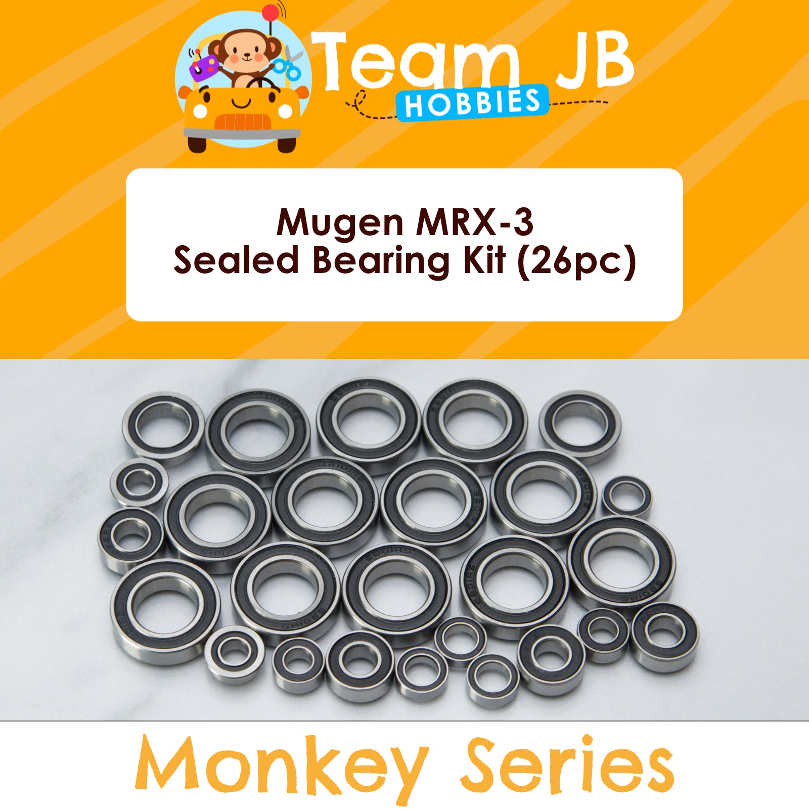 Mugen MRX-3 - Sealed Bearing Kit