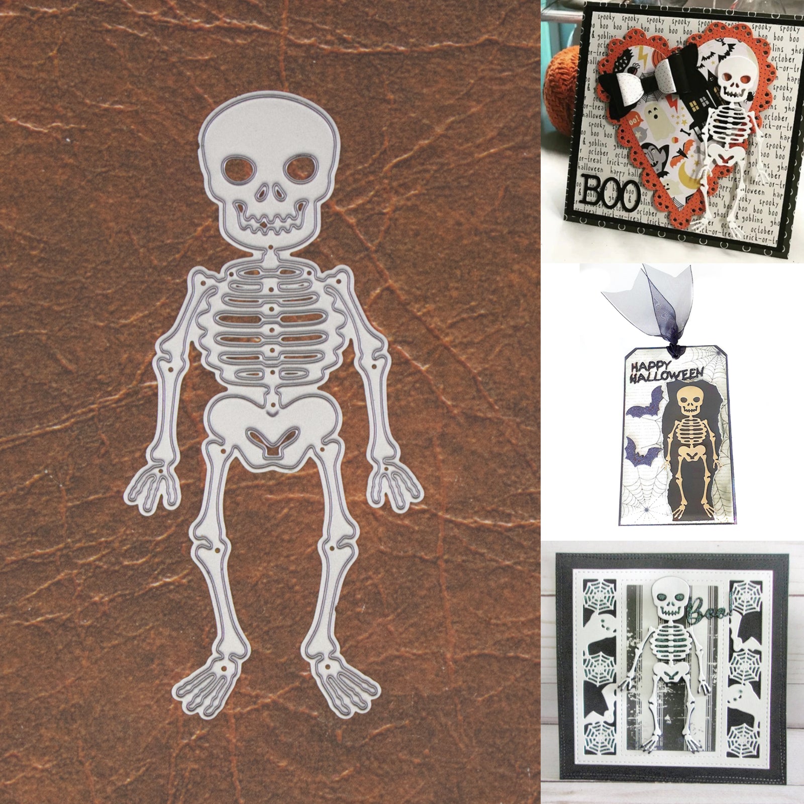 Smiling Skeleton Cutting Die