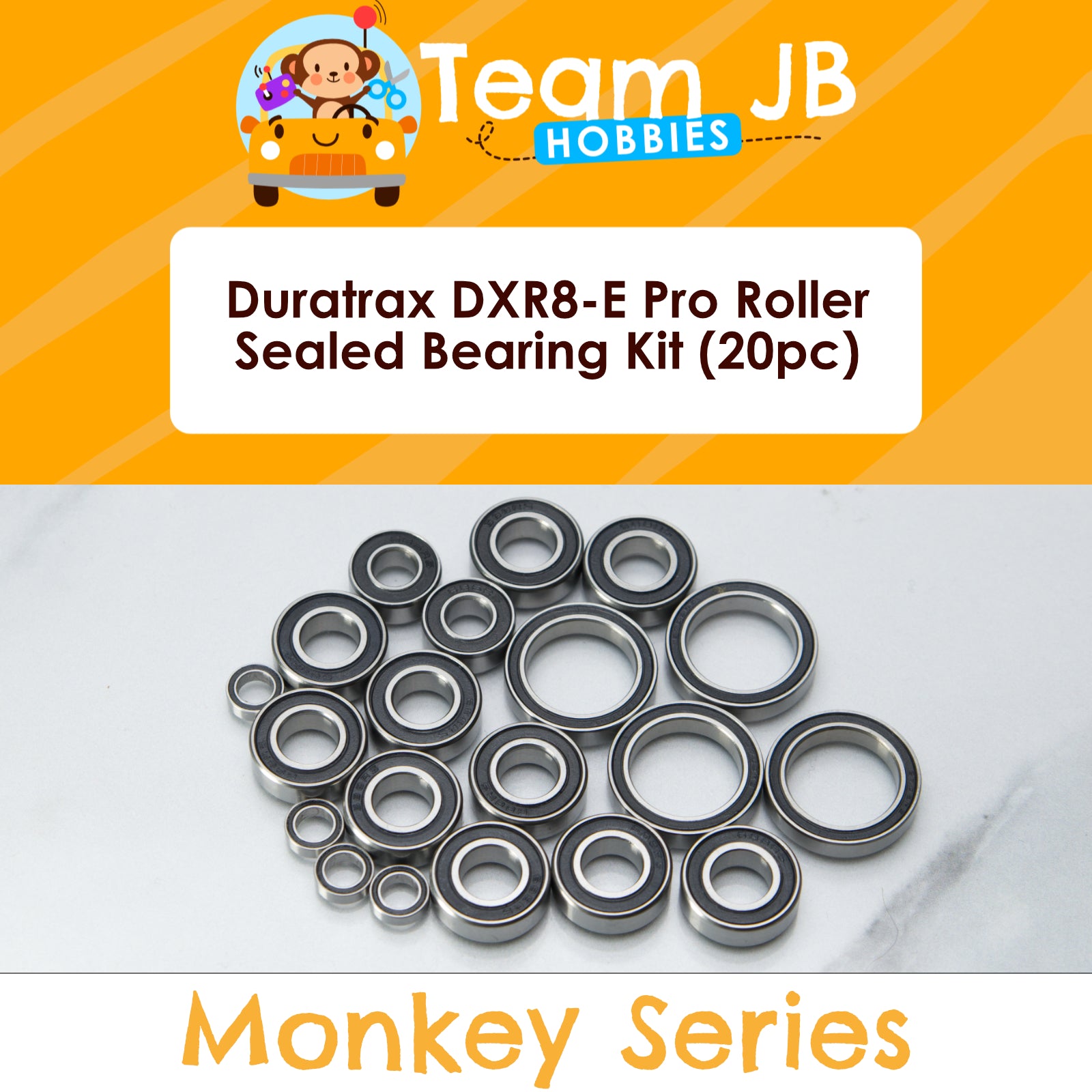 Duratrax DXR8-E Pro Roller - Sealed Bearing Kit