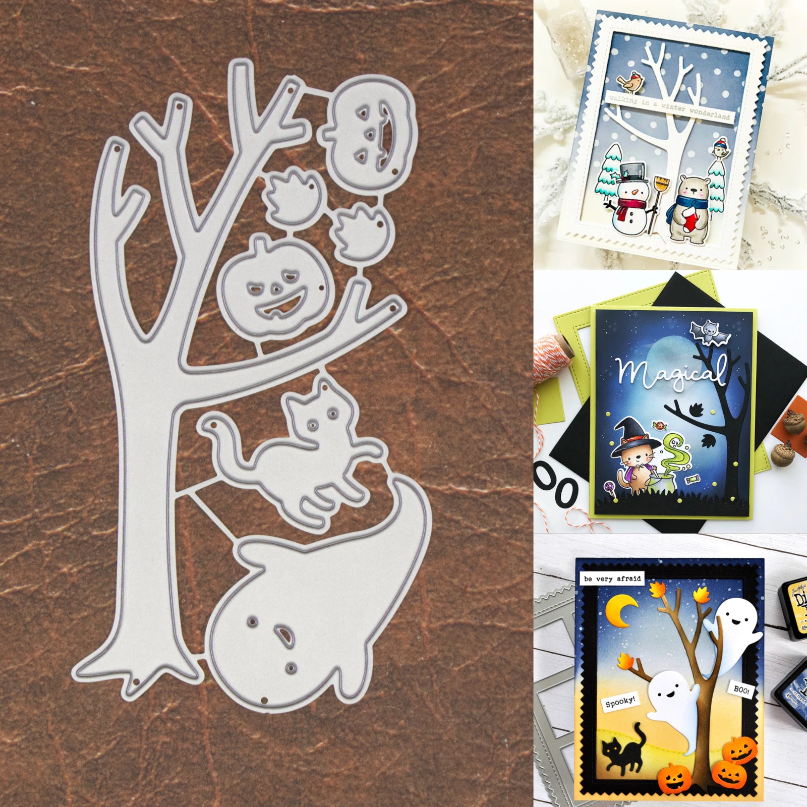 Haunted Halloween Scene Builder Cutting Dies