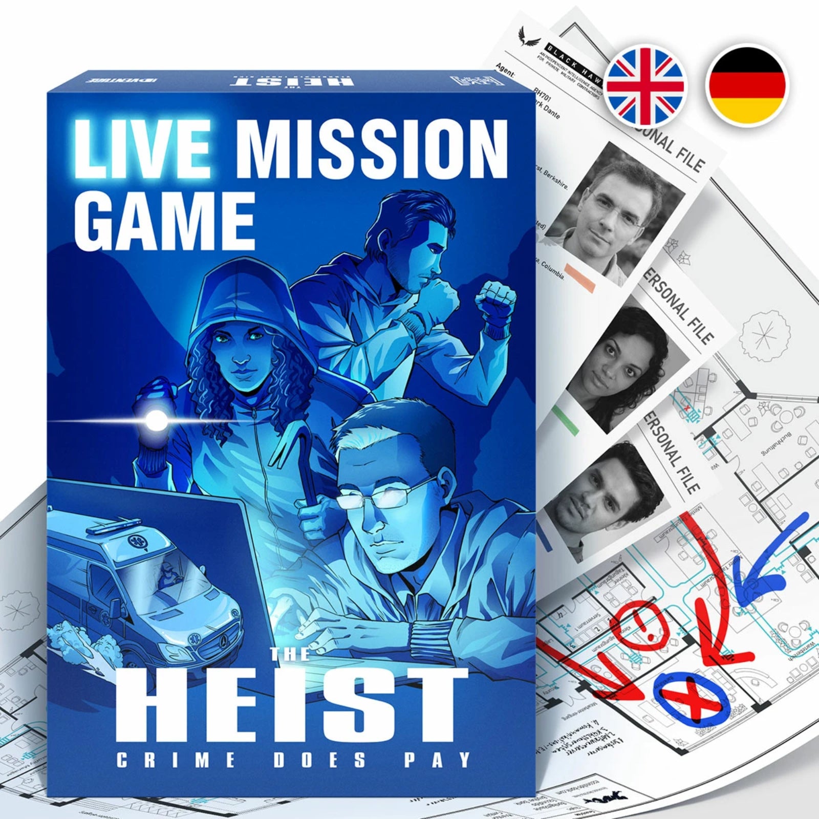 Live Mission Game - The Heist (EN) - iDventure