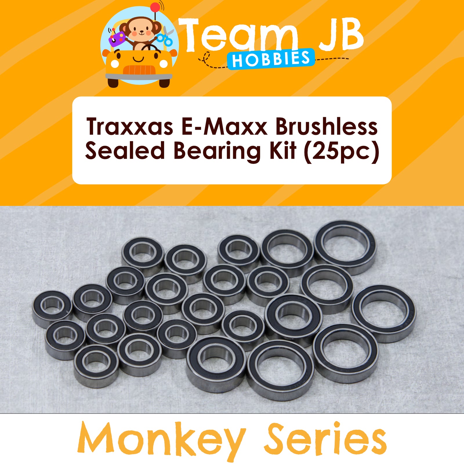 Traxxas E-Maxx Brushless / Brushed - Sealed Bearing Kit