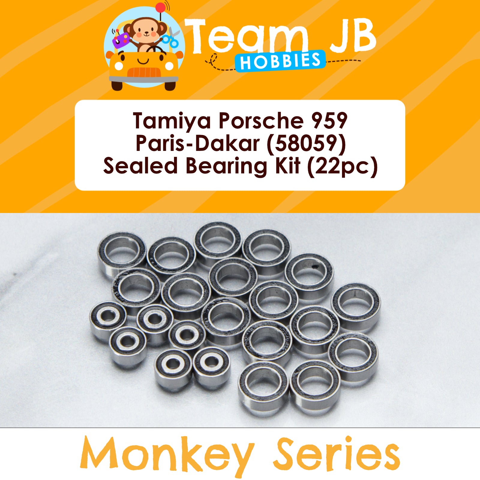 Tamiya Porsche 959 Paris-Dakar (58059) - Sealed Bearing Kit