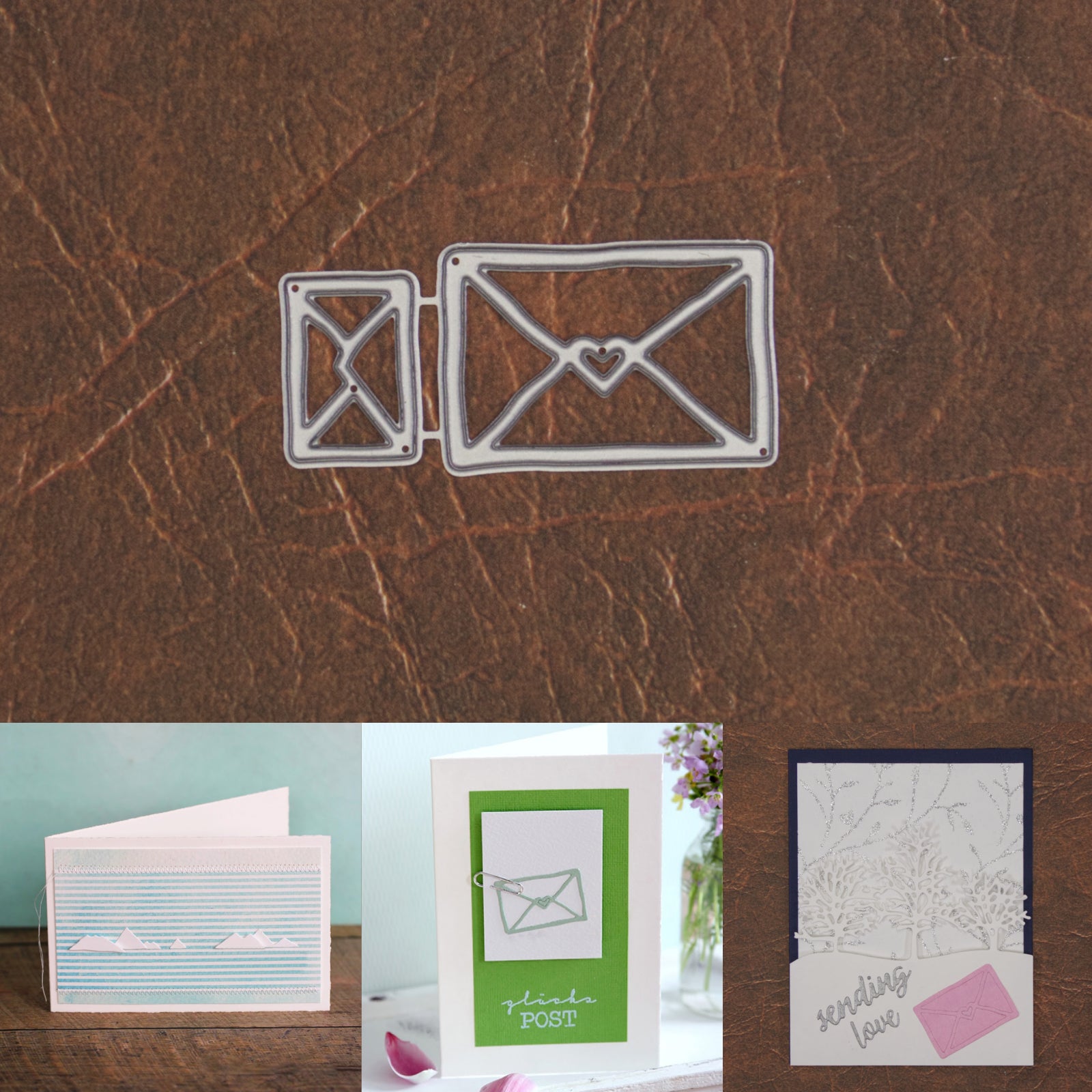 Little Outline Envelopes Cutting Dies