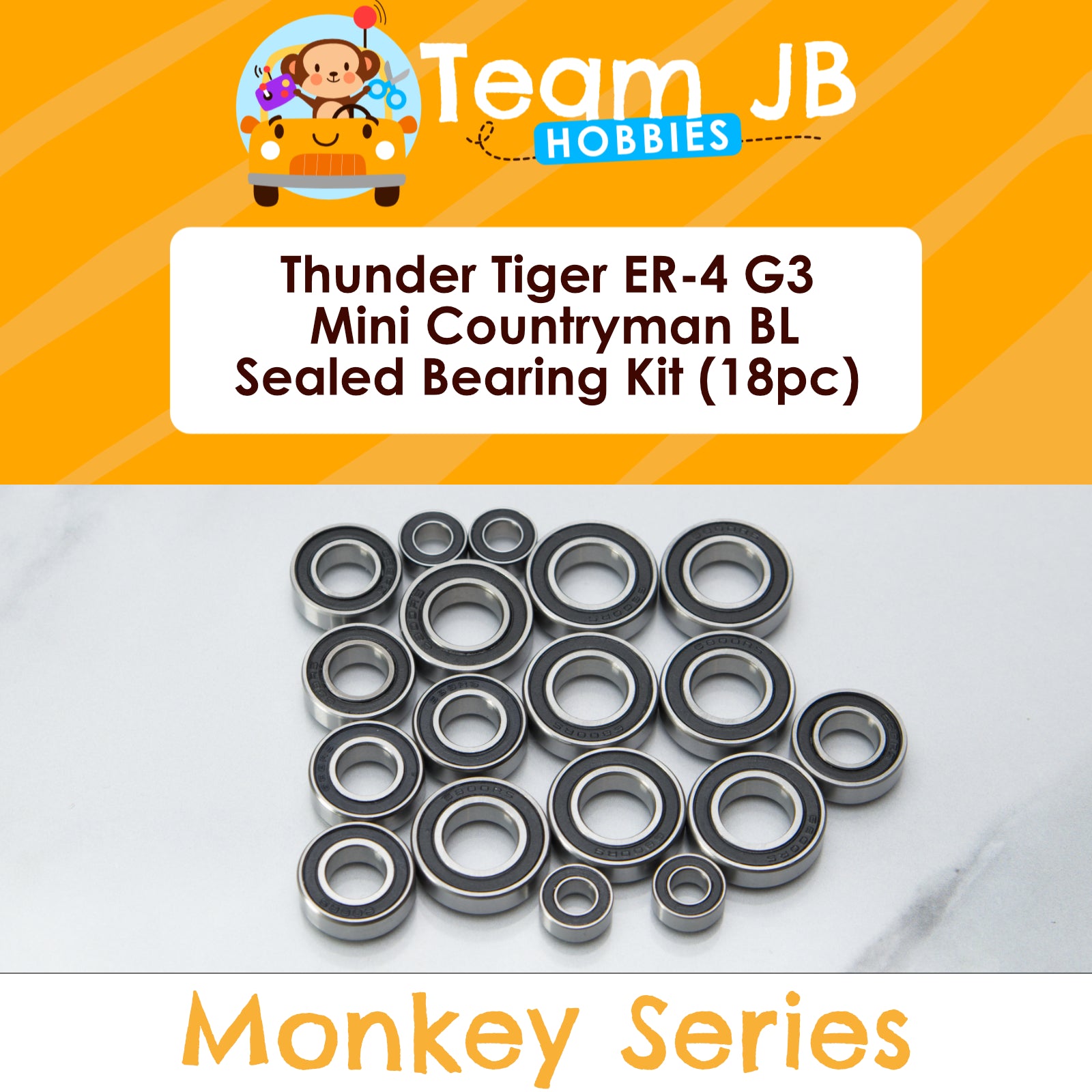 Thunder Tiger ER-4 G3 Mini Countryman BL - Sealed Bearing Kit