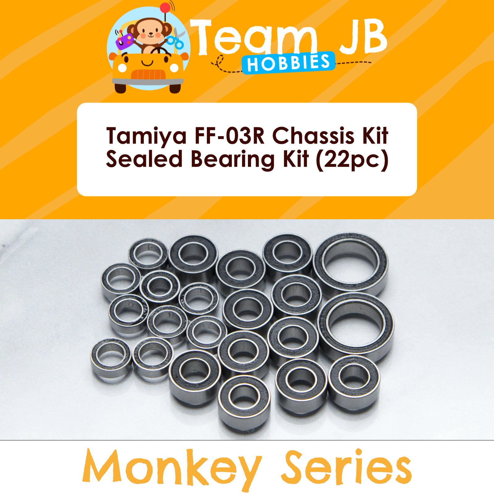 Tamiya FF-03R Chassis Kit - Sealed Bearing Kit