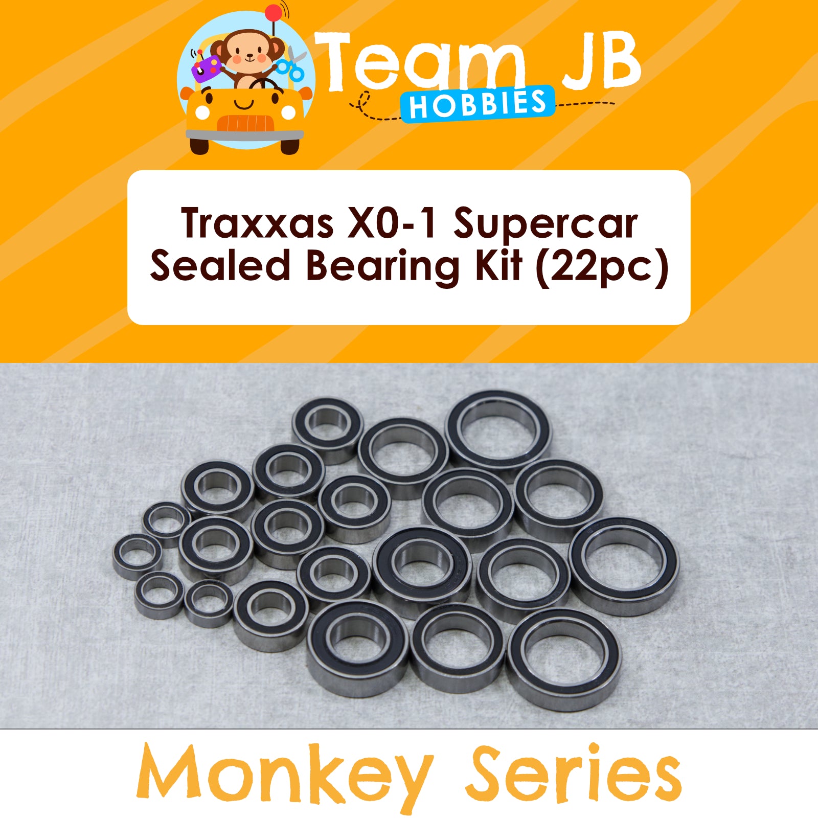 Traxxas X0-1 Supercar - Sealed Bearing Kit