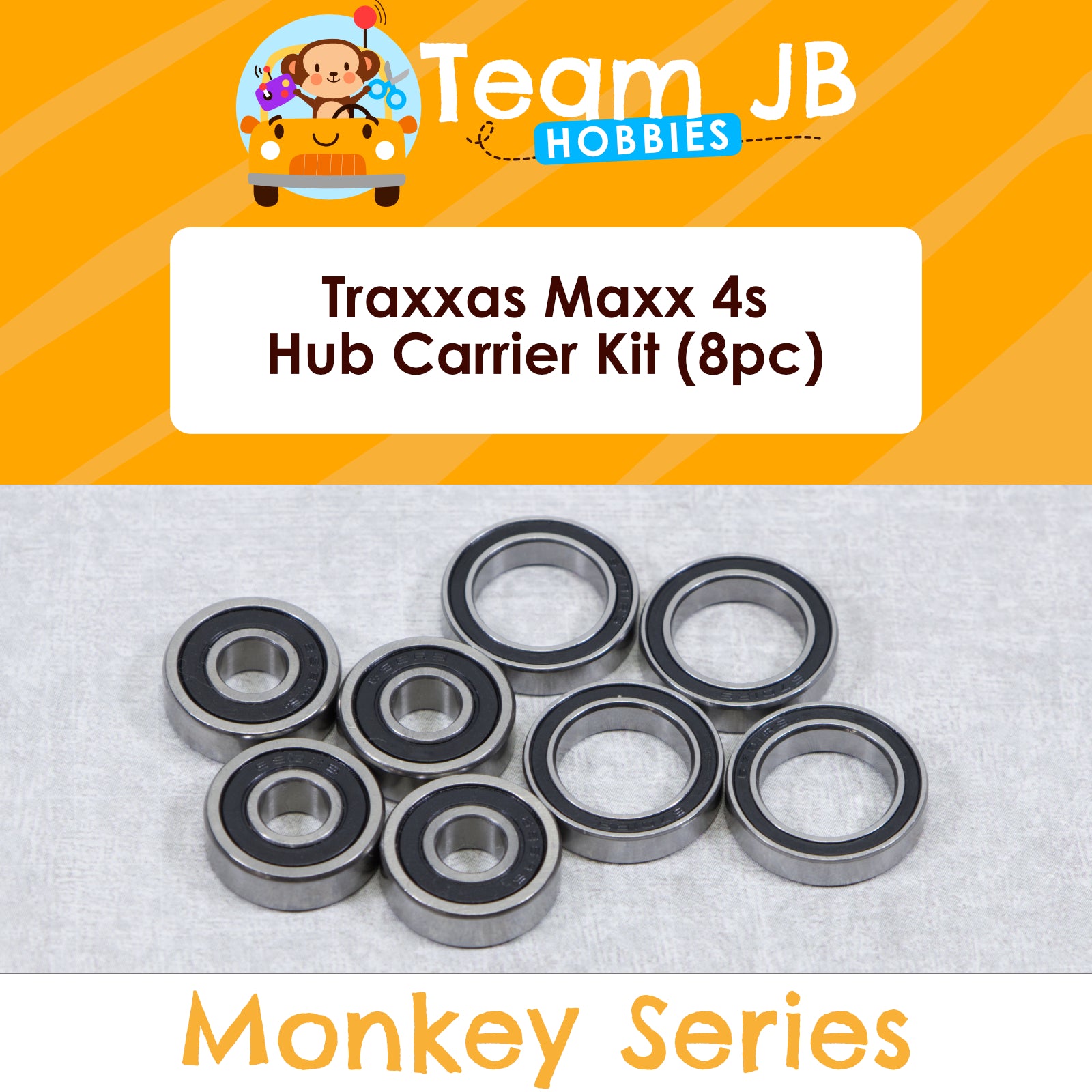Traxxas Maxx 4s - Sealed Hub Carrier Bearing Kit