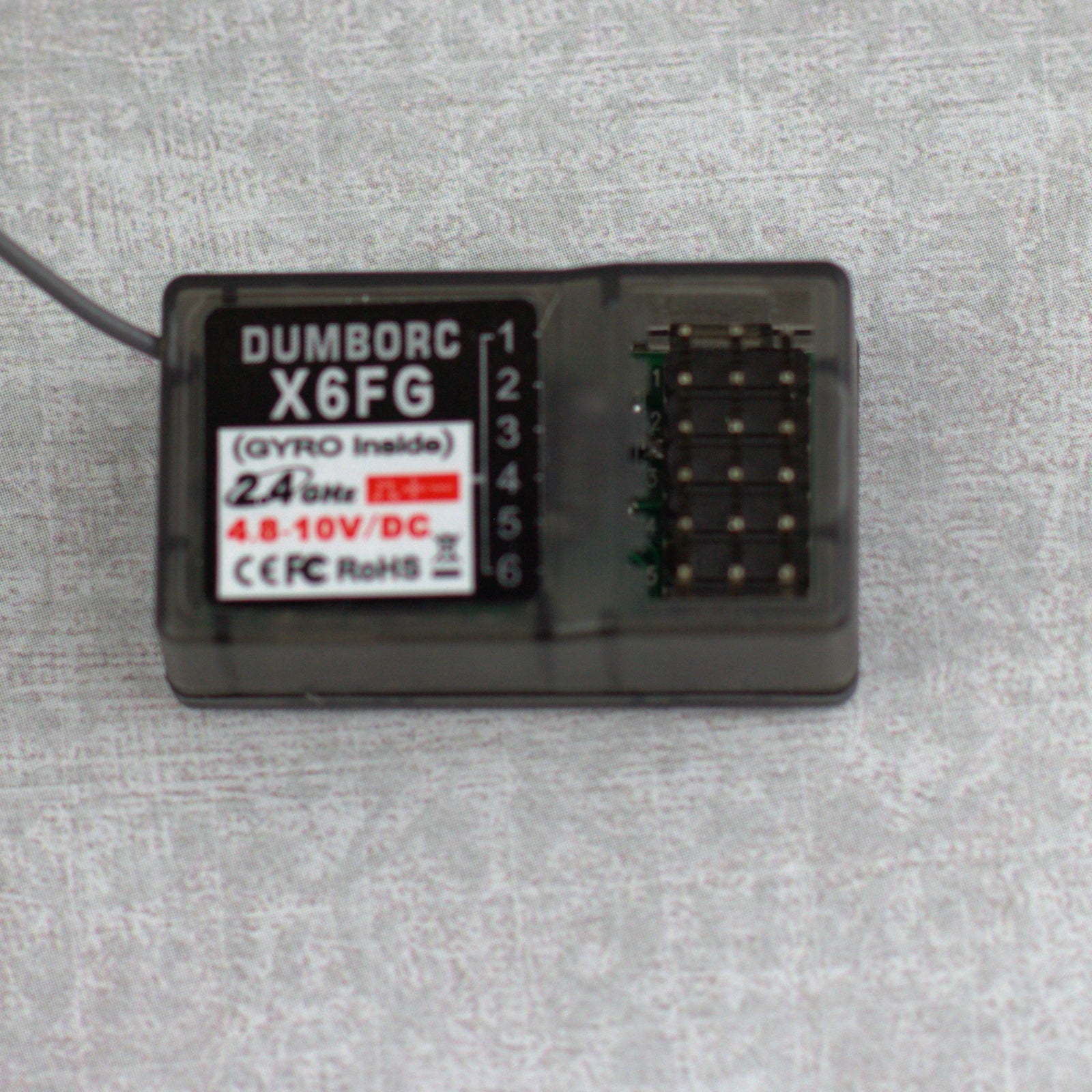 DumboRC X6FG 2.4 Receiver with Gyro