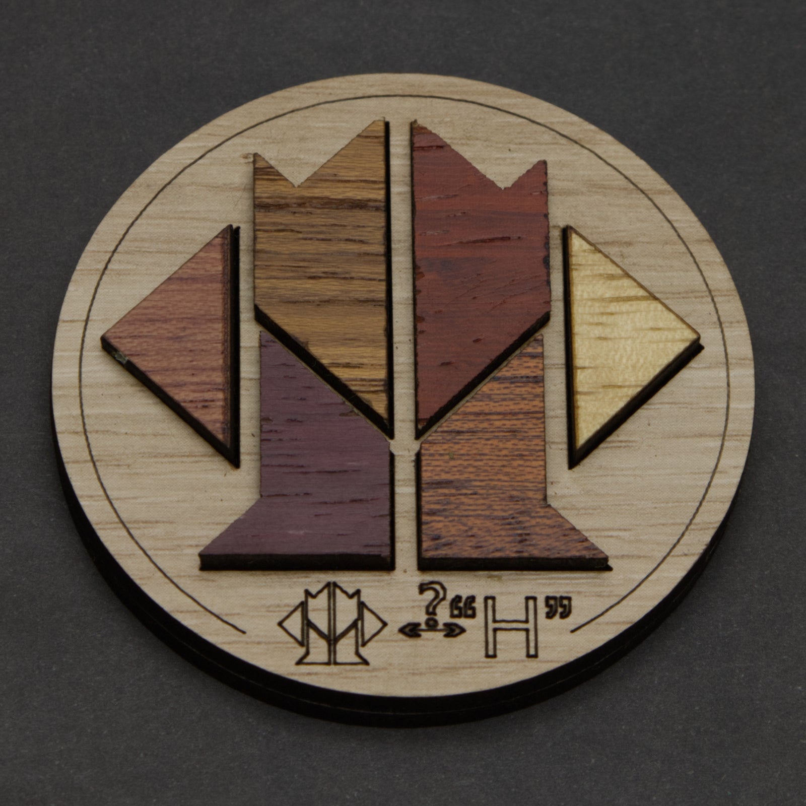 New H Minipuzzle - Level 7 - Siebenstein-Spiele