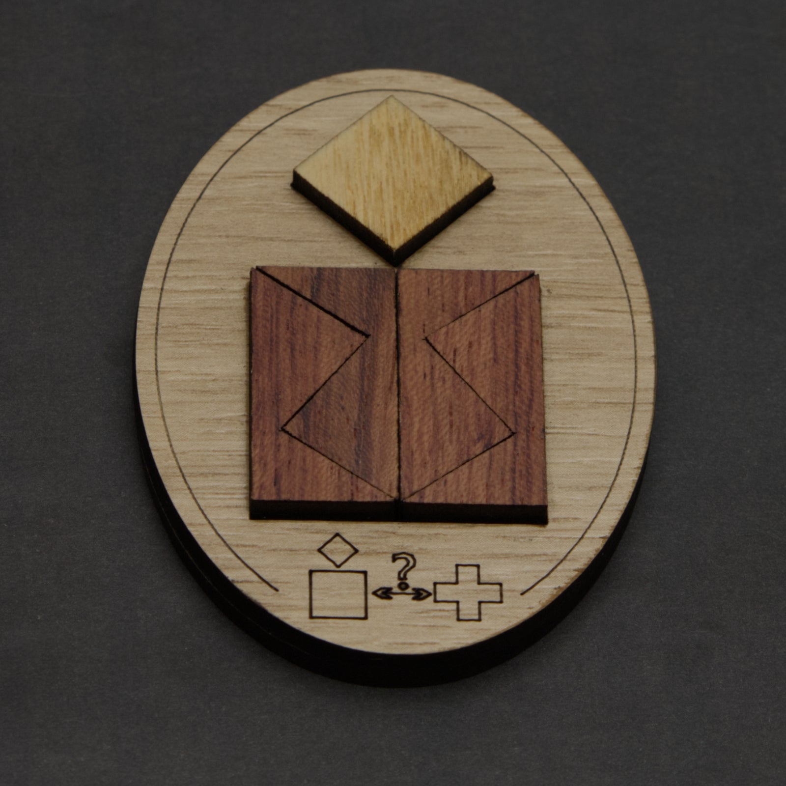 Schweizer Kreuz Minipuzzle - Level 7 - Siebenstein-Spiele