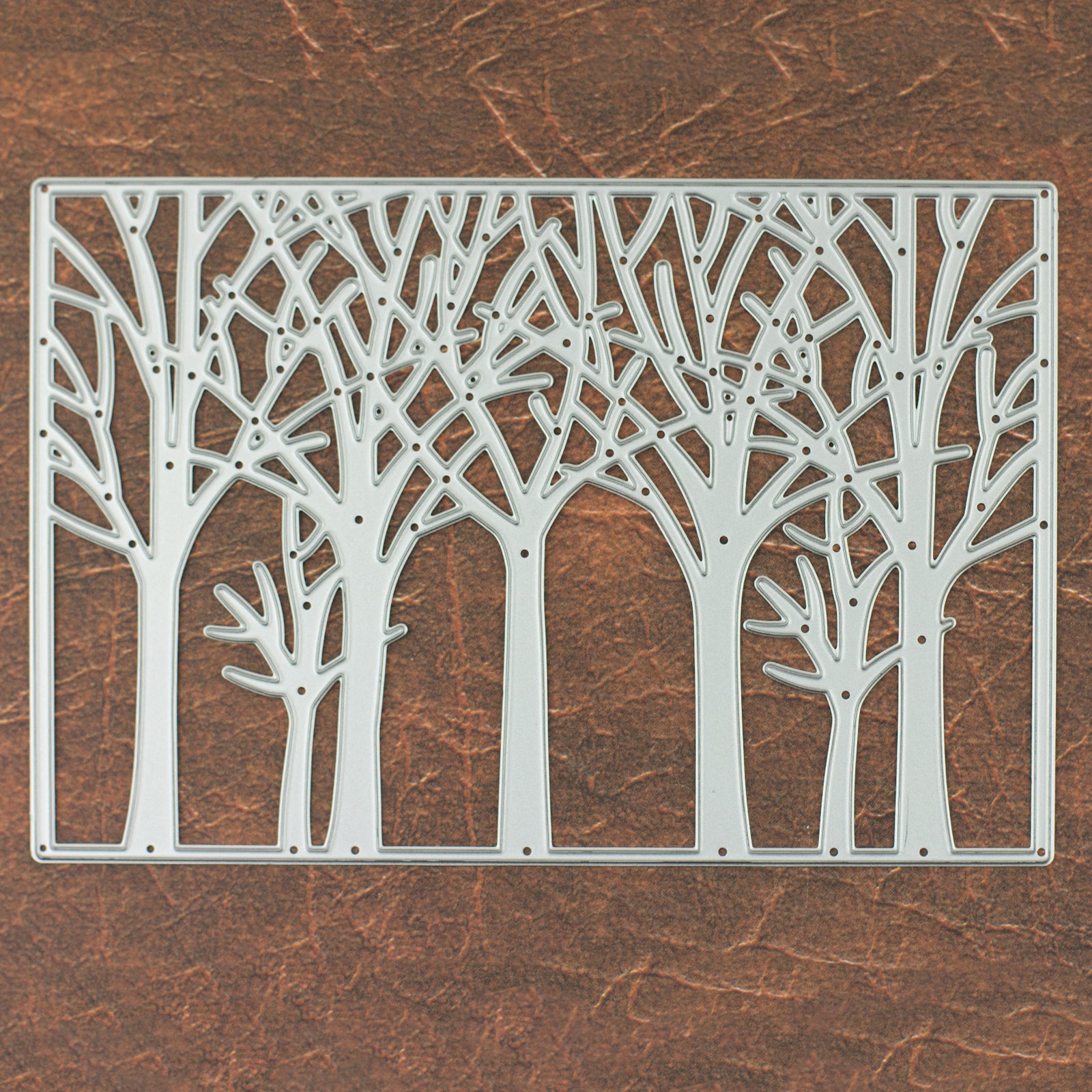 Winter Trees Background Cutting Die