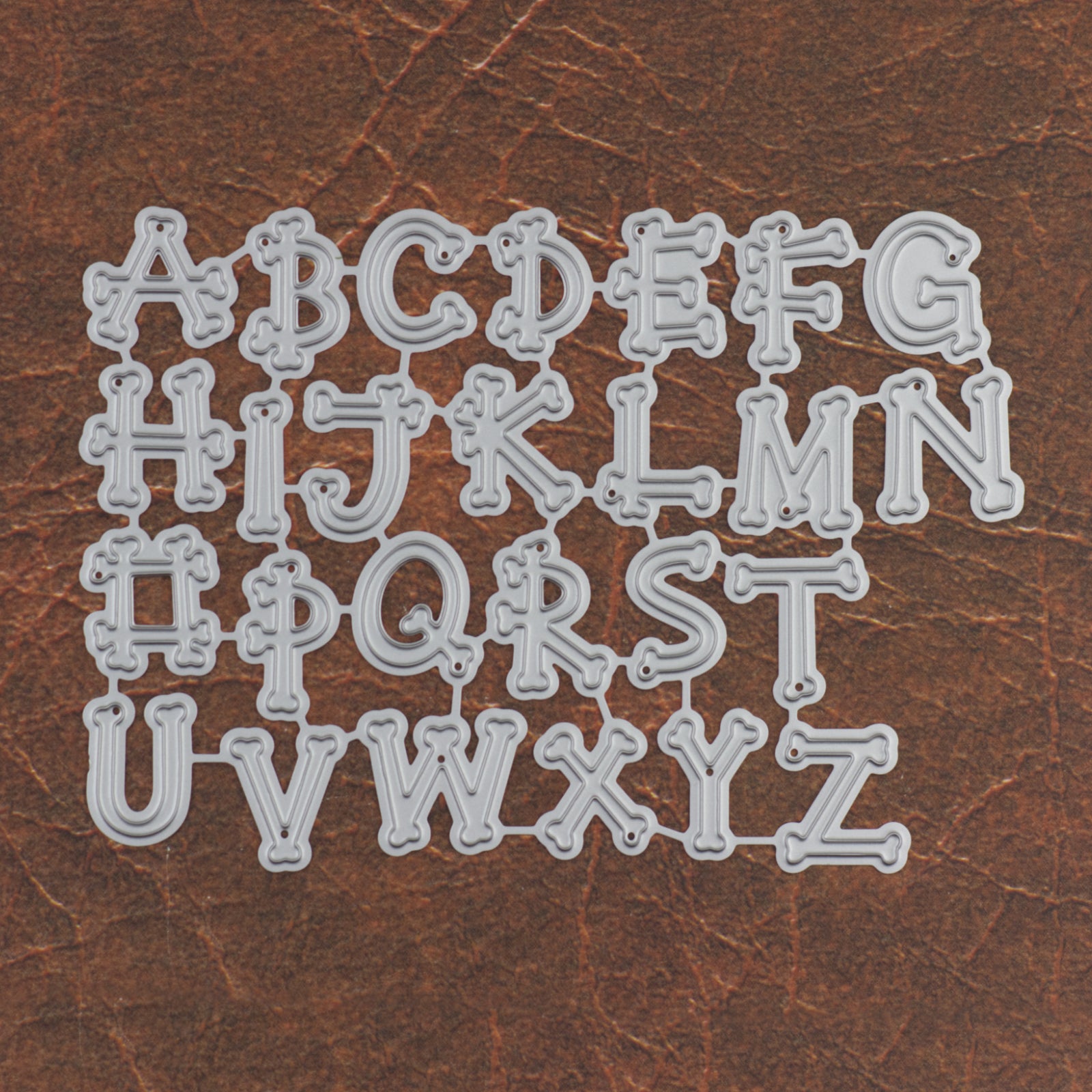 Bones Alphabet Cutting Dies