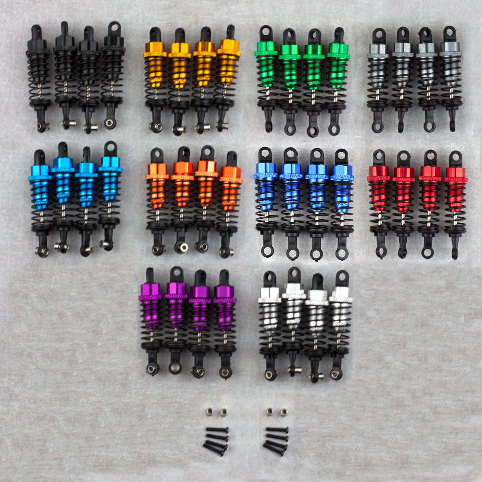 Metal Shock Absorbers - 4 Piece Set (A949-55)