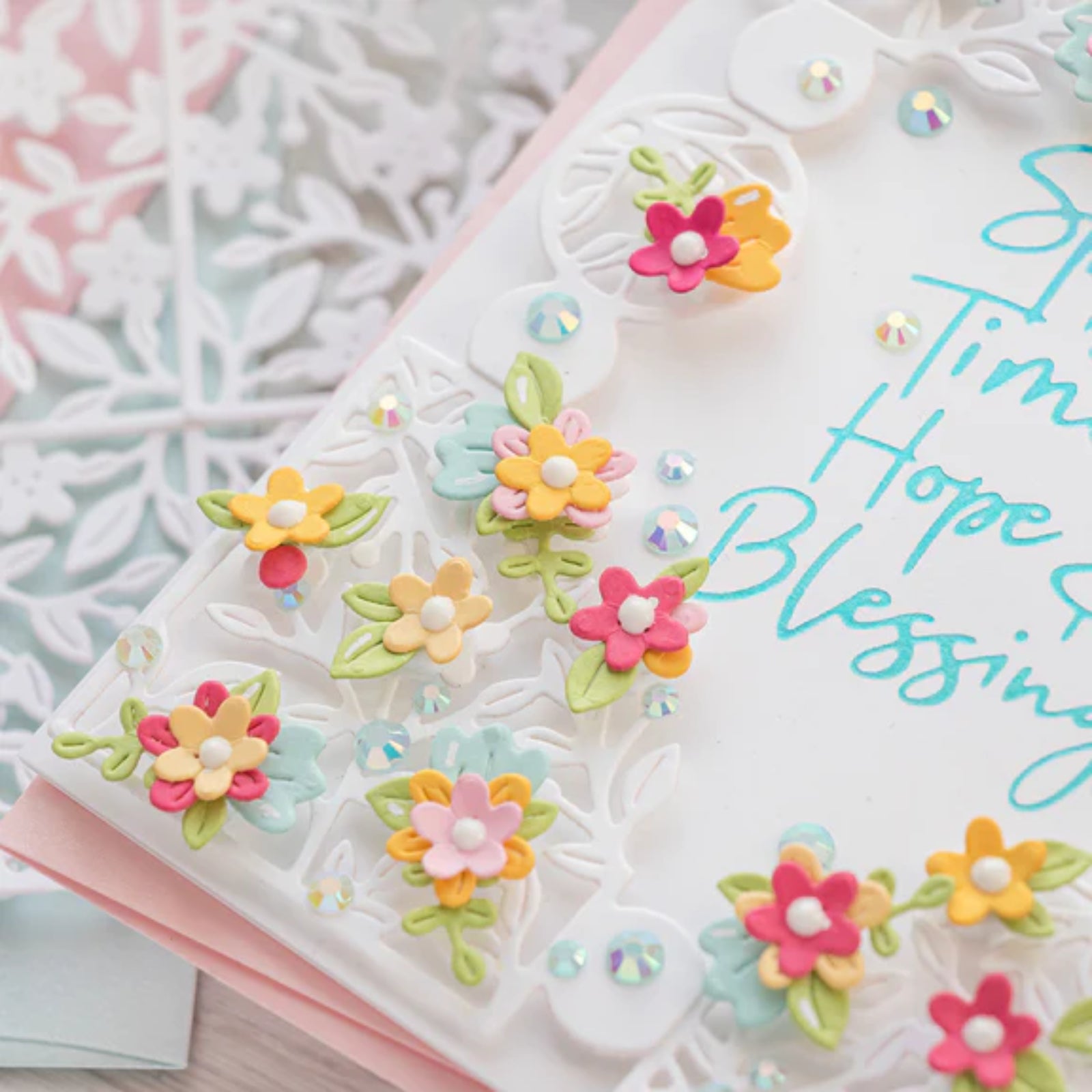 Spring Has Sprung Make Your Own Floral Frame Cutting Dies