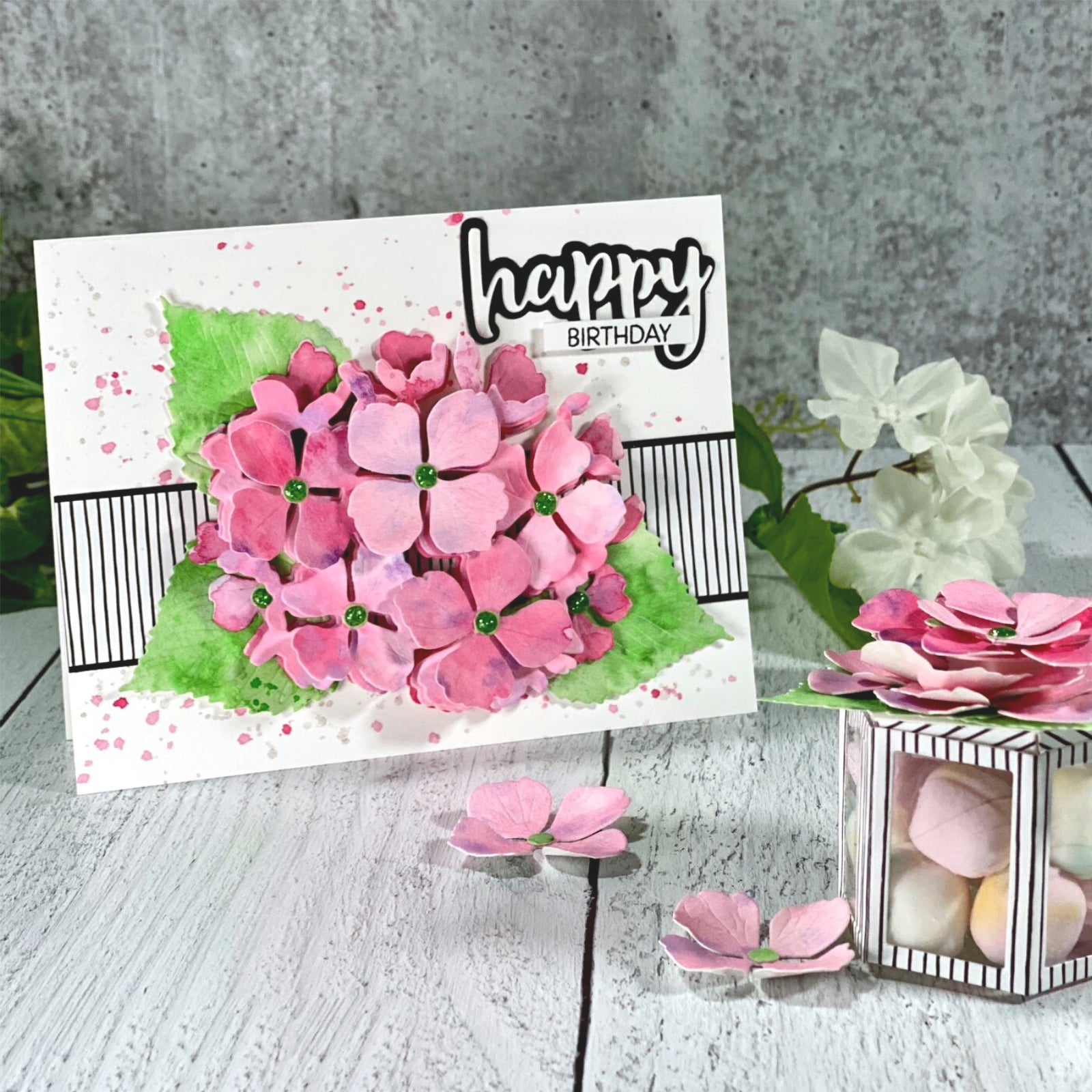 Hugs Friend Sentiments Builder Cutting Dies & Stamps Set