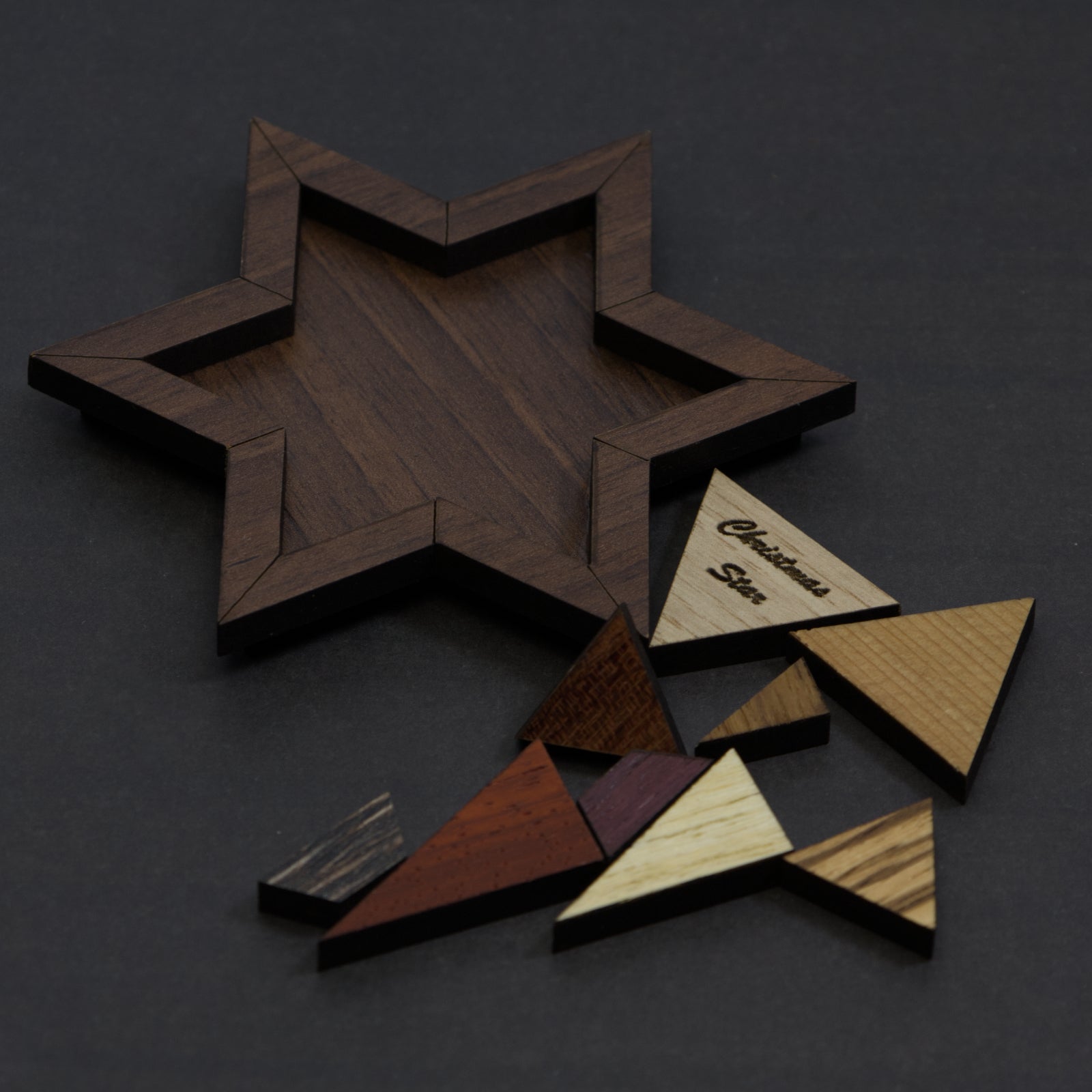 Christmas Star Minipuzzle - Level 8 - Siebenstein Spiele