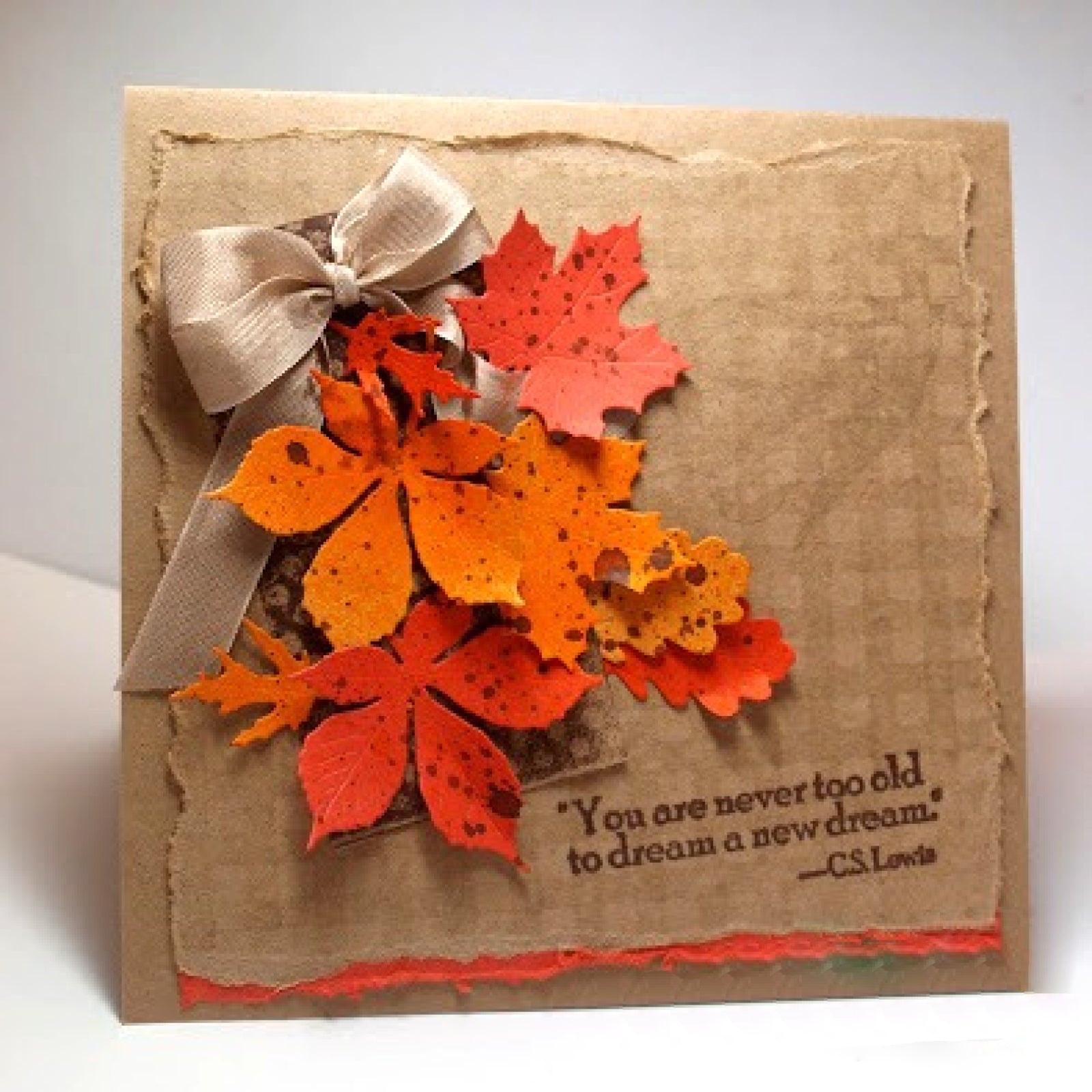Five Fine Leaves Cutting & Embossing Dies