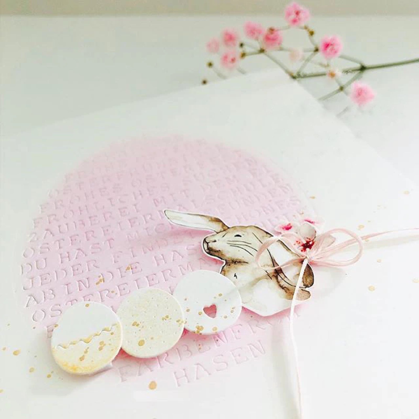 Ten Little Easter Eggs Cutting & Embossing Dies