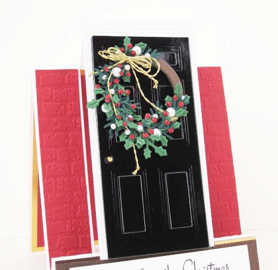 Create Your Own 3D Christmas, Holiday, or Everyday Wreath Cutting Dies