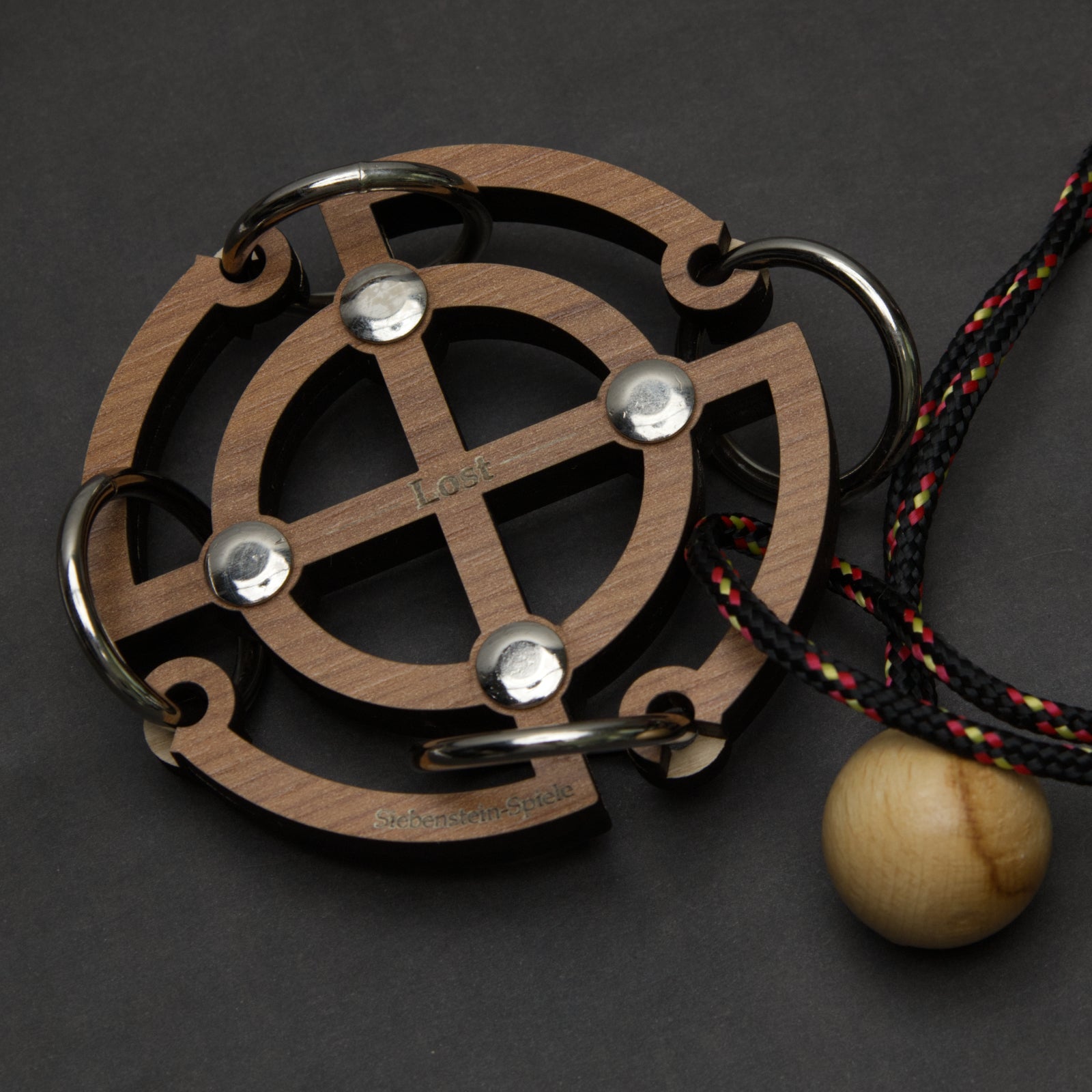 Lost 4 - Ring and Rope Puzzle - Level 7 - Siebenstein Spiele