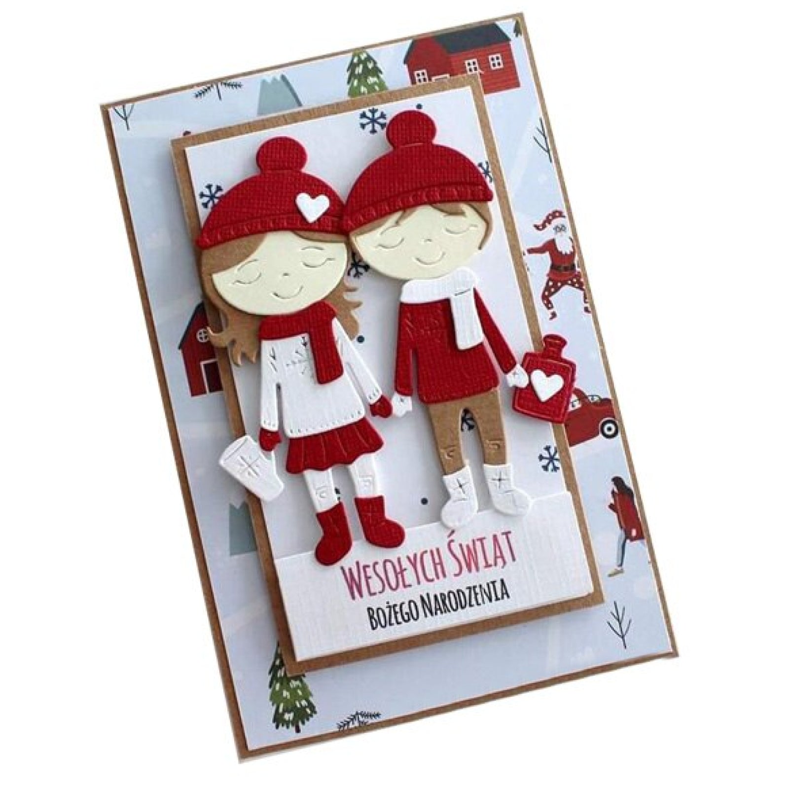 First Love Winter Couple Cutting Dies
