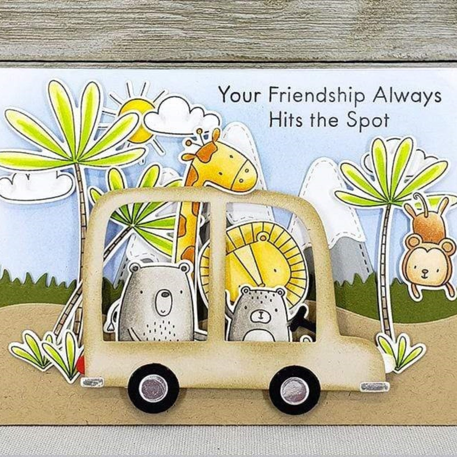 Build It Cartoon Car Cutting & Embossing Dies