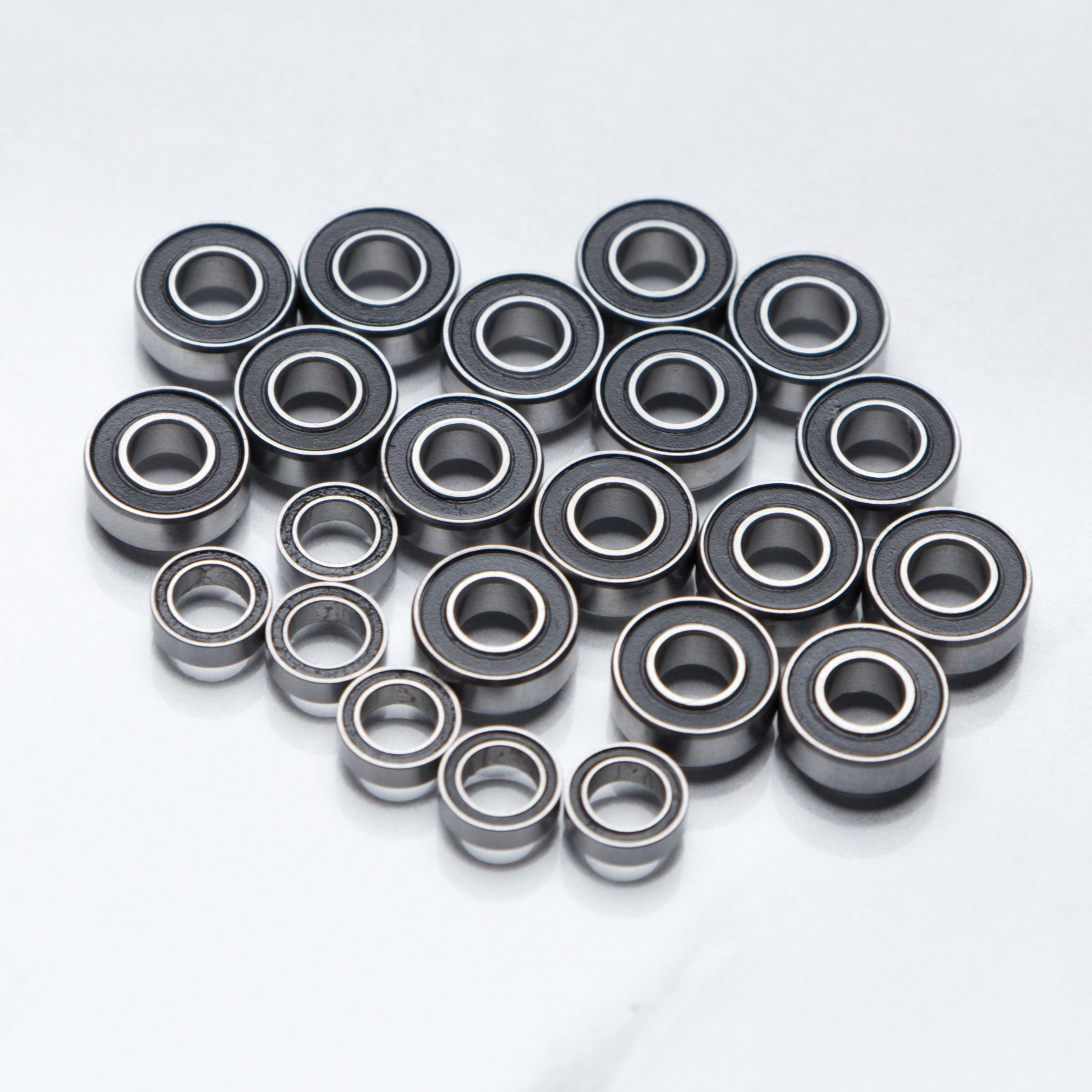 Tamiya TA-01, TA-02 (30 Models) - 22 Pcs Rubber Sealed Bearings Kit