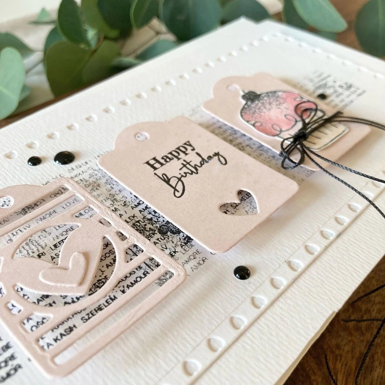 Layering Love Heart Tags Cutting Dies
