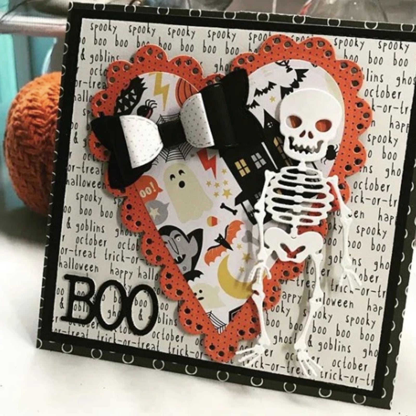 Smiling Skeleton Cutting Die