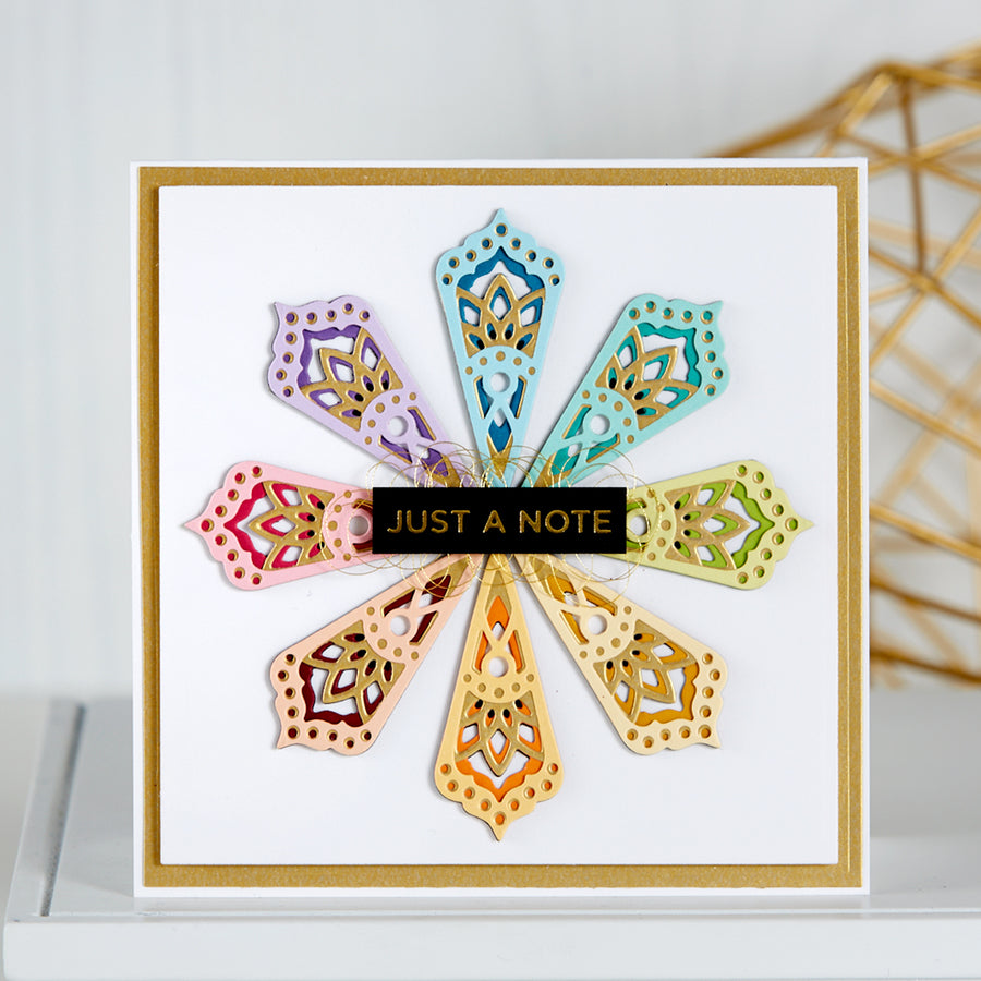 Kaleidoscope w 3 Shapes – What a Trio Cutting Dies