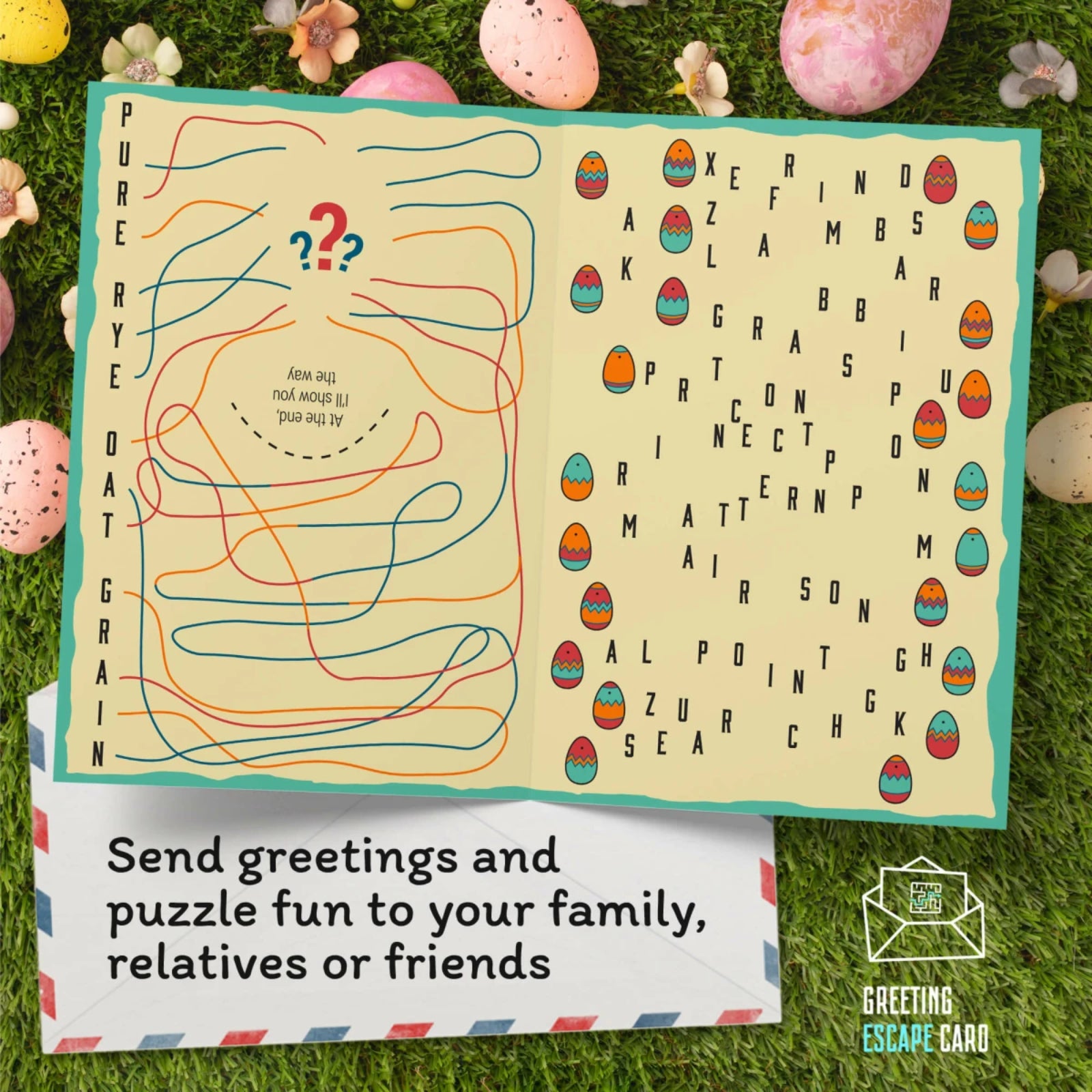 Happy Easter Escape Greeting Card (EN) - iDventure