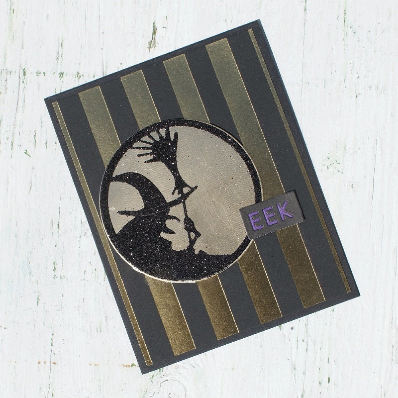 Halloween Block Sentiment Words Cutting Dies