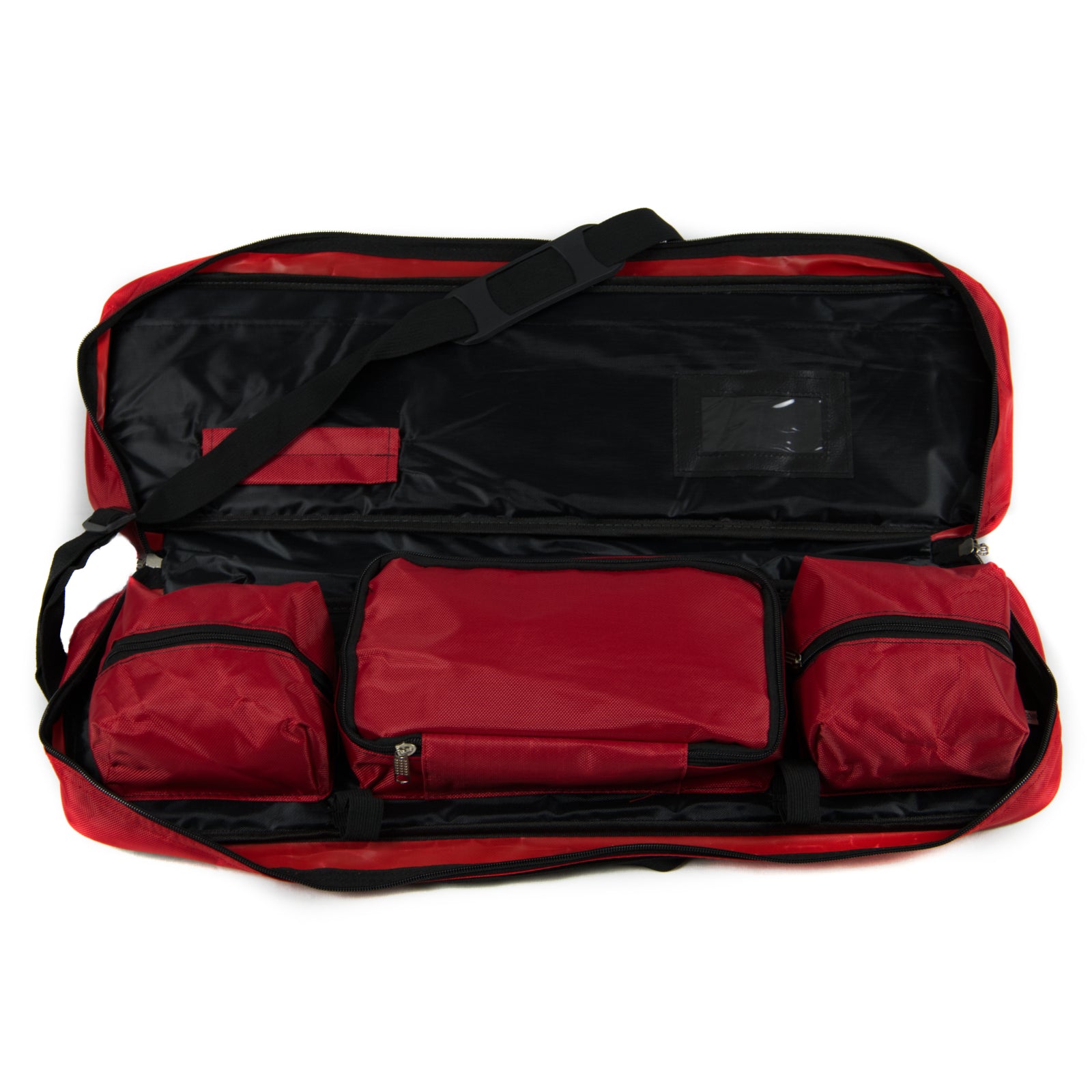 Deluxe Carry All Chess Bag - Red