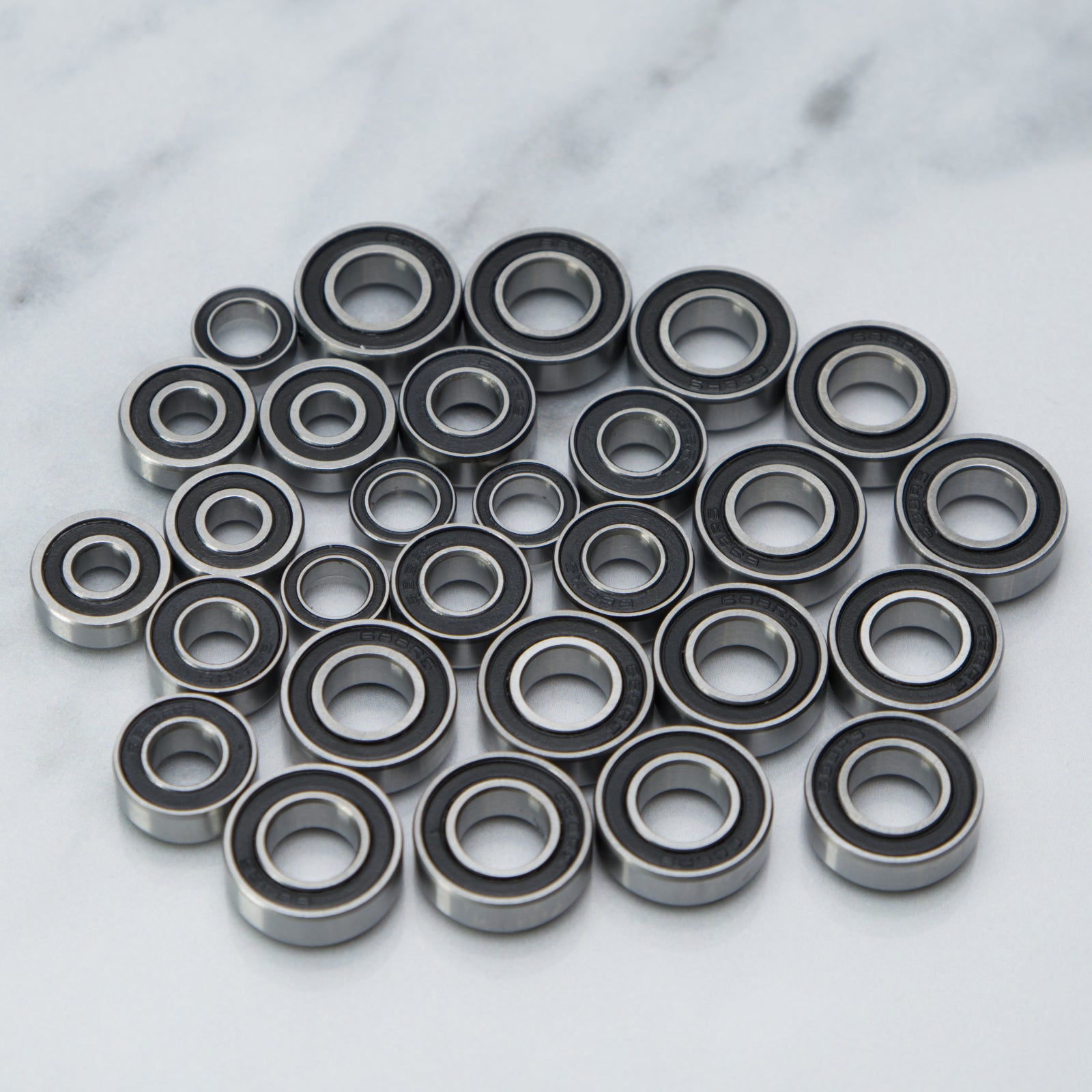 Agama Racing A319E, N1e, 1/8 Buggy - 28 Pcs Rubber Sealed Bearings Kit