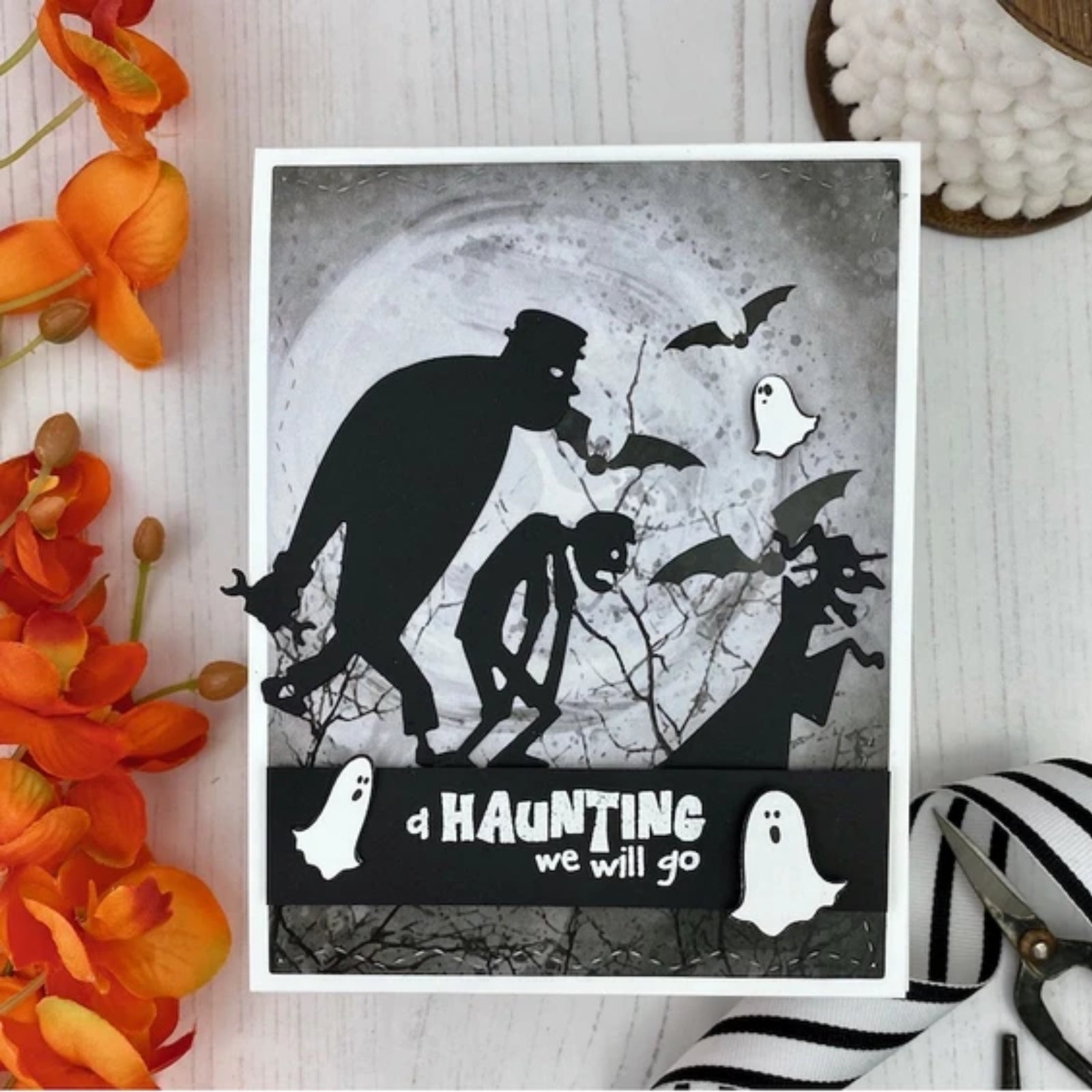 Ghoulish Gang Large Halloween Cutting Dies