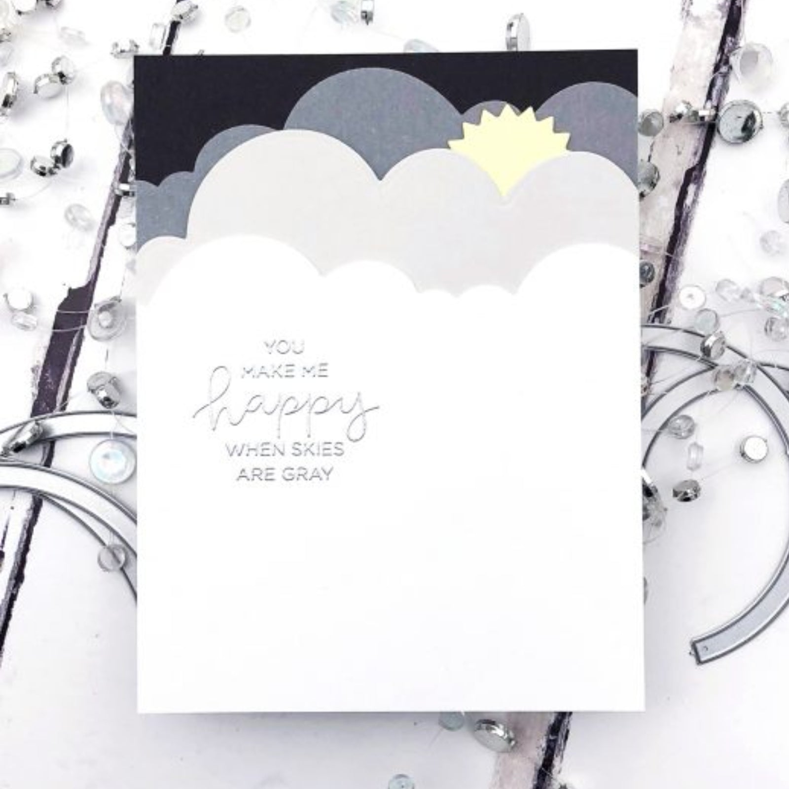 Rain & Sun Weather Cutting & Embossing Dies