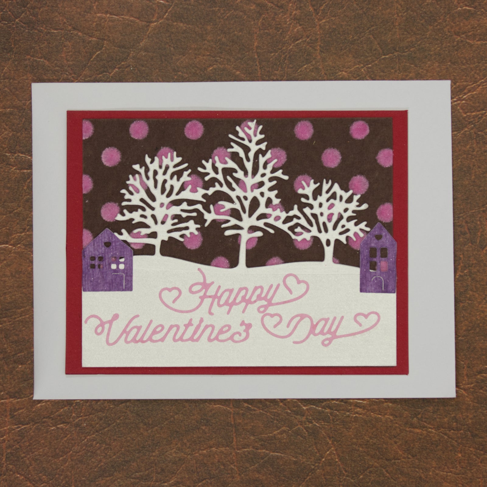 Winter Trees Scene Cutting Die - Style C