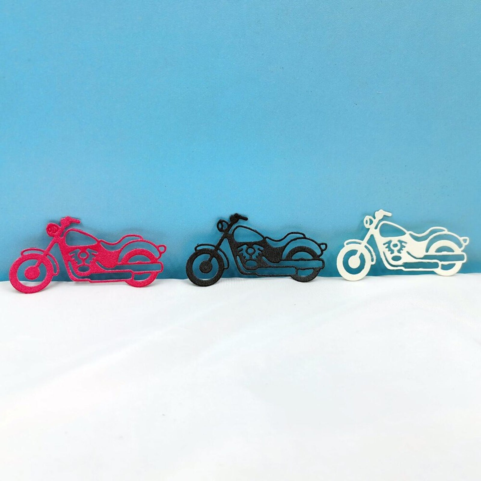 Classic Motorcycle Side Profile Cutting Die