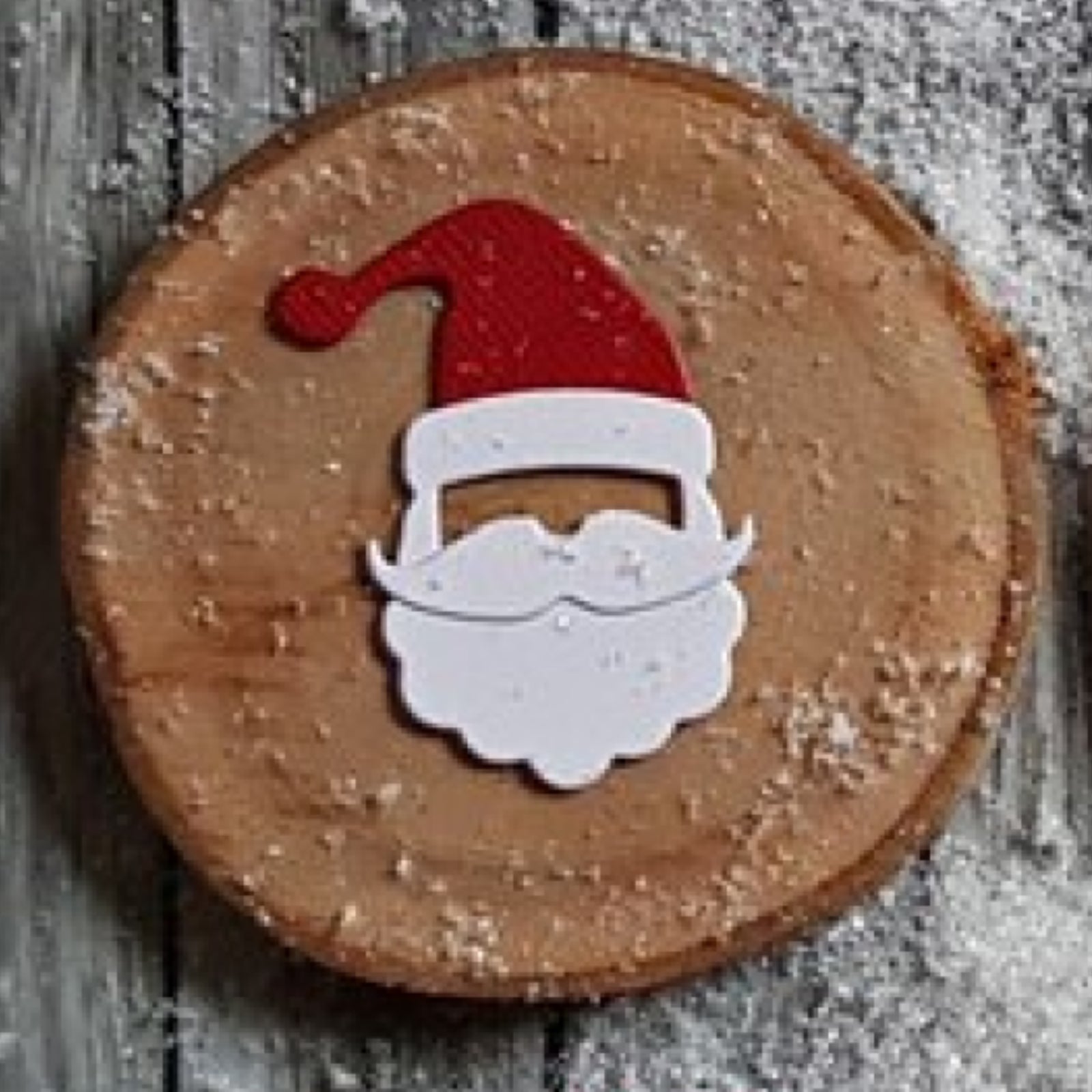 Santa Claus Heads Mini Cutting Embossing Dies