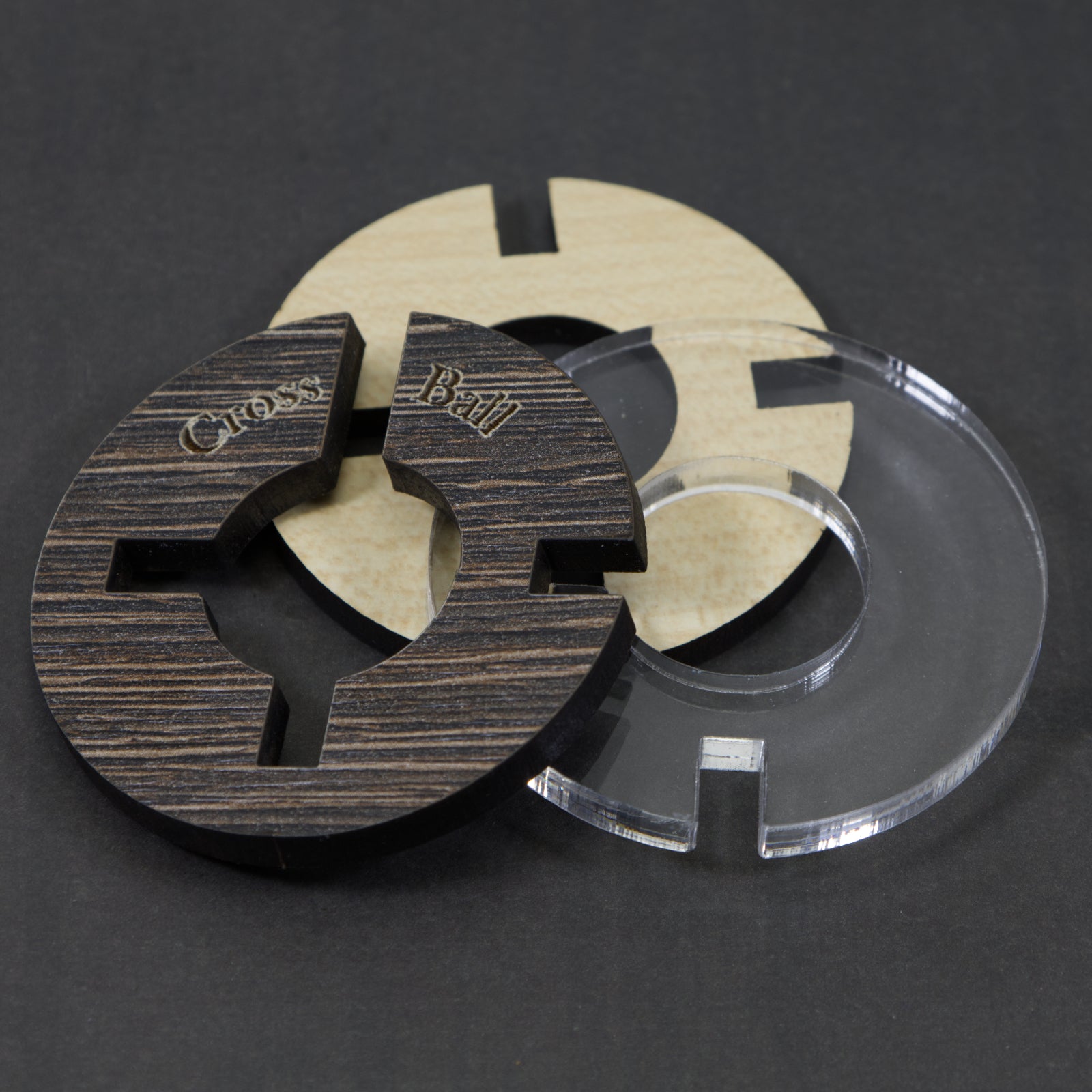 Cross Ball - Interlocking Puzzle - Level 6 - Siebenstein Spiele