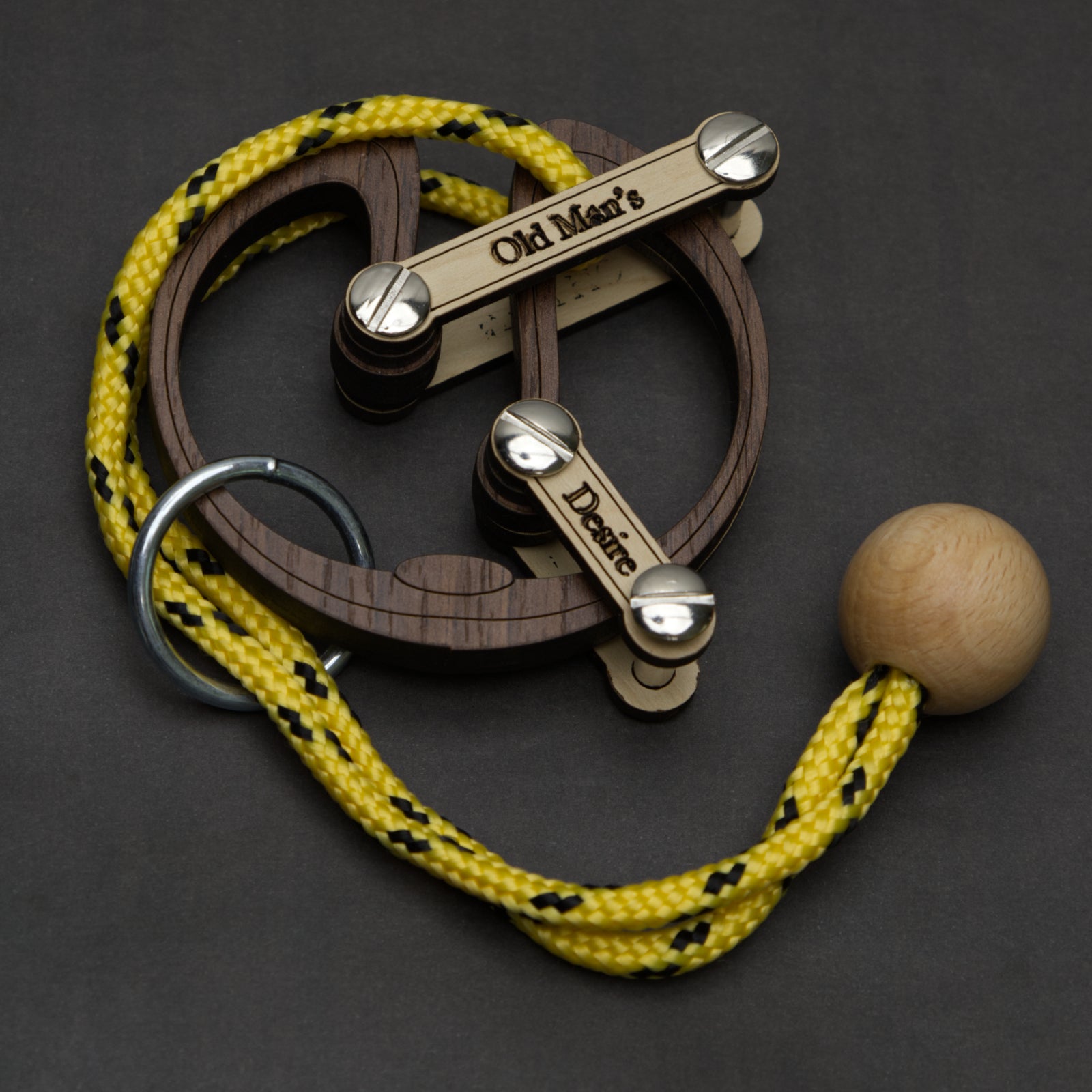 Old Man's Desire - Ring and Rope Puzzle - Level 6 - Siebenstein Spiele