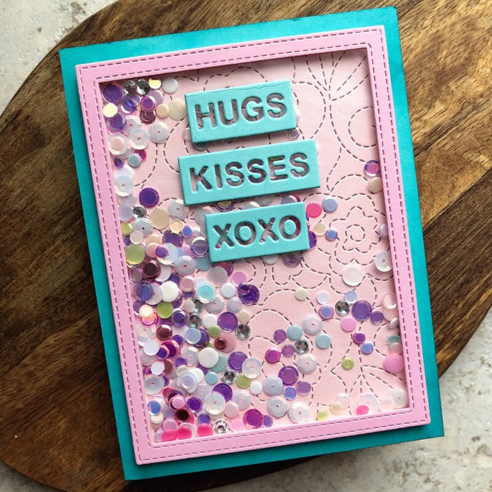 Valentine’s Day Block Sentiment Words Cutting Dies