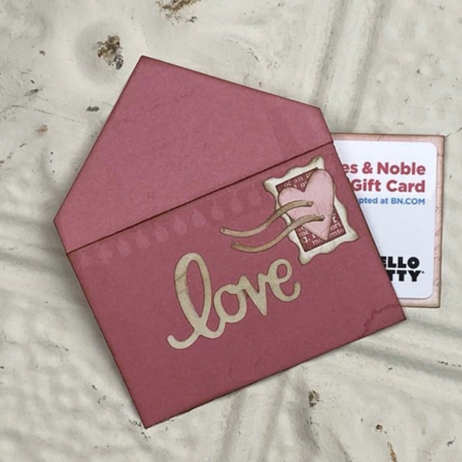 Love Note Make Your Own Envelope w Card Cutting & Embossing Dies
