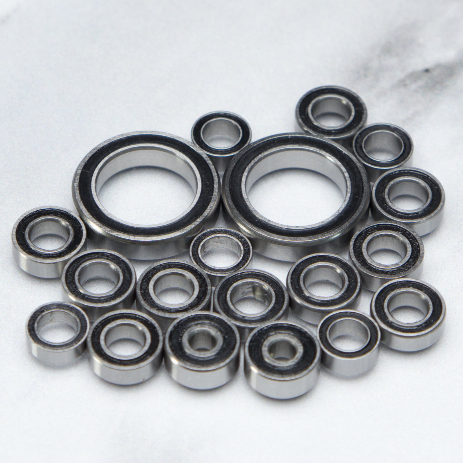 Team Losi Double X Truck, LX-T w/ XX Transmission - 18 Pcs Sealed Bearings Kit