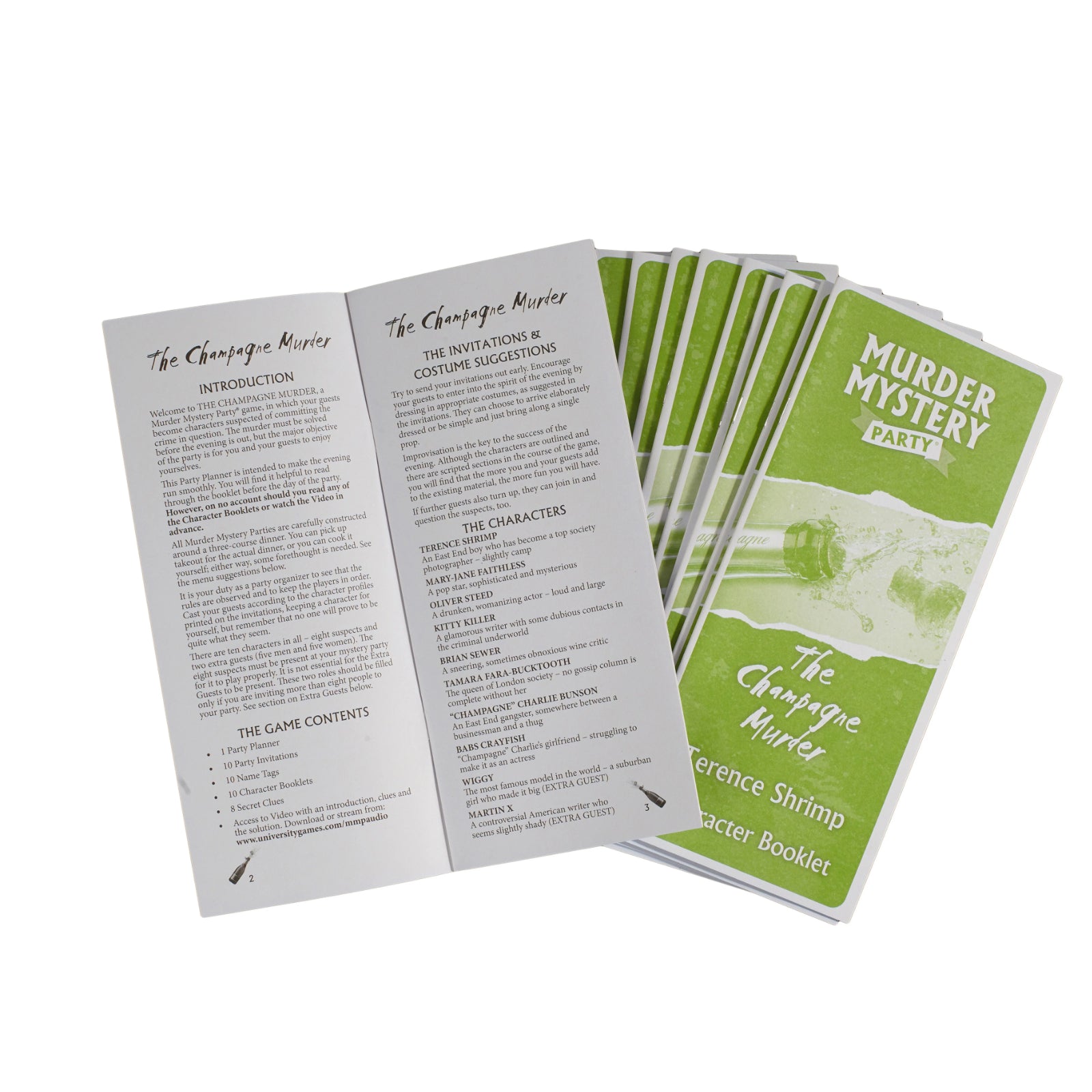 Champagne Murder - Murder Mystery Party