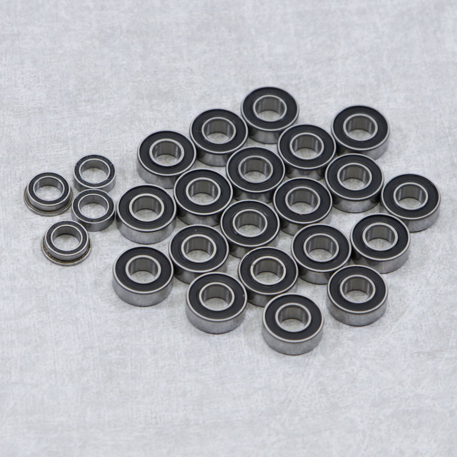 Tamiya MF-01X, Escort, Beetle Rally, Jimmy, Cabrio. Fiat 131  - 24 Pcs Sealed Bearings Kit